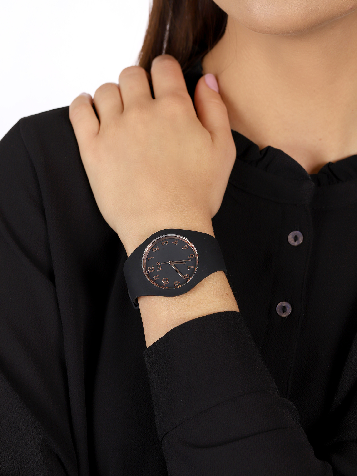 zegarek ICE Watch ICE.015340 czarny Ice-Glam