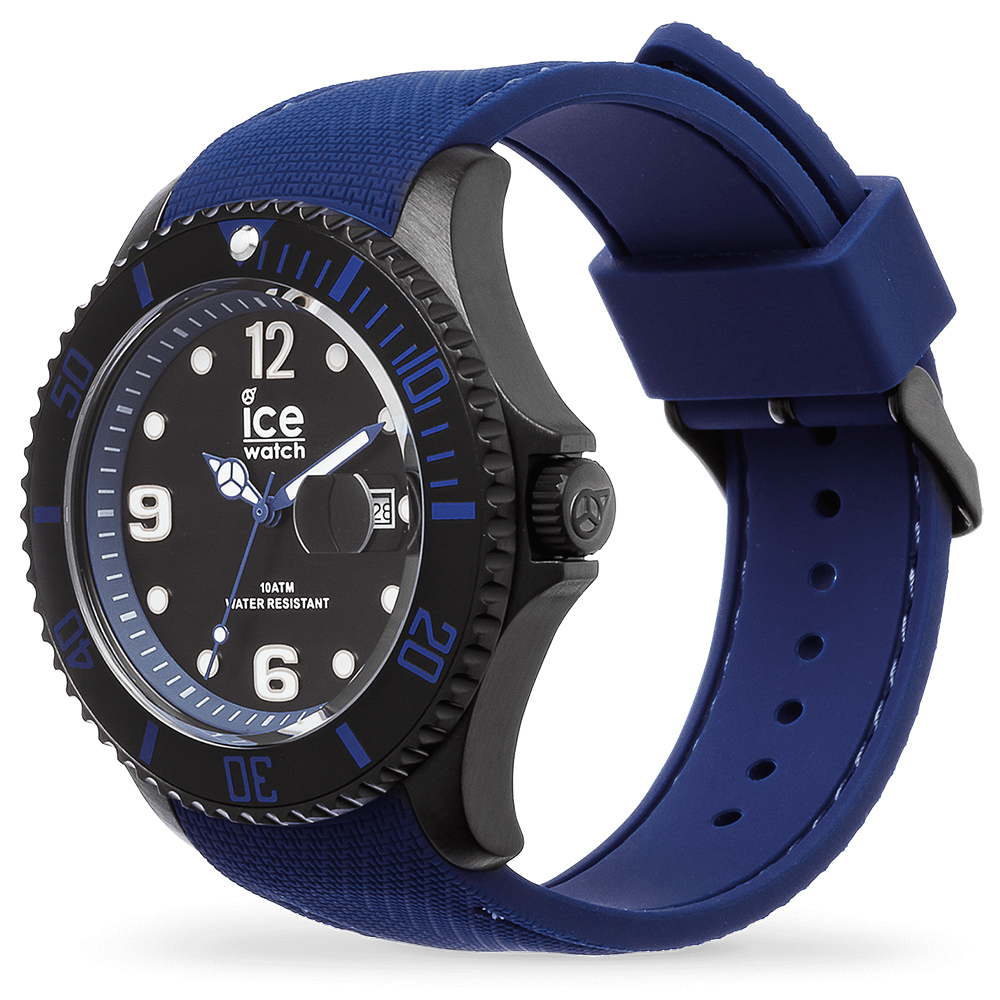 ICE Watch ICE.015783 zegarek czarny klasyczny ICE-Steel pasek - miniatura 5