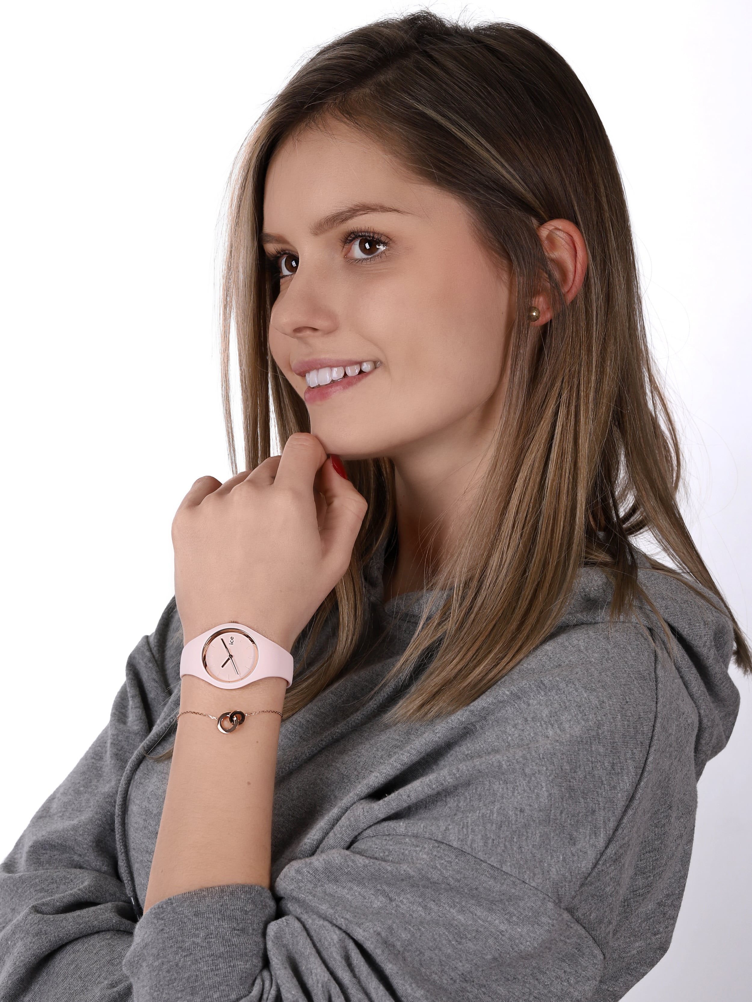 zegarek ICE Watch ICE.018497 różowy Ice-Glam Pastel - miniatura 2