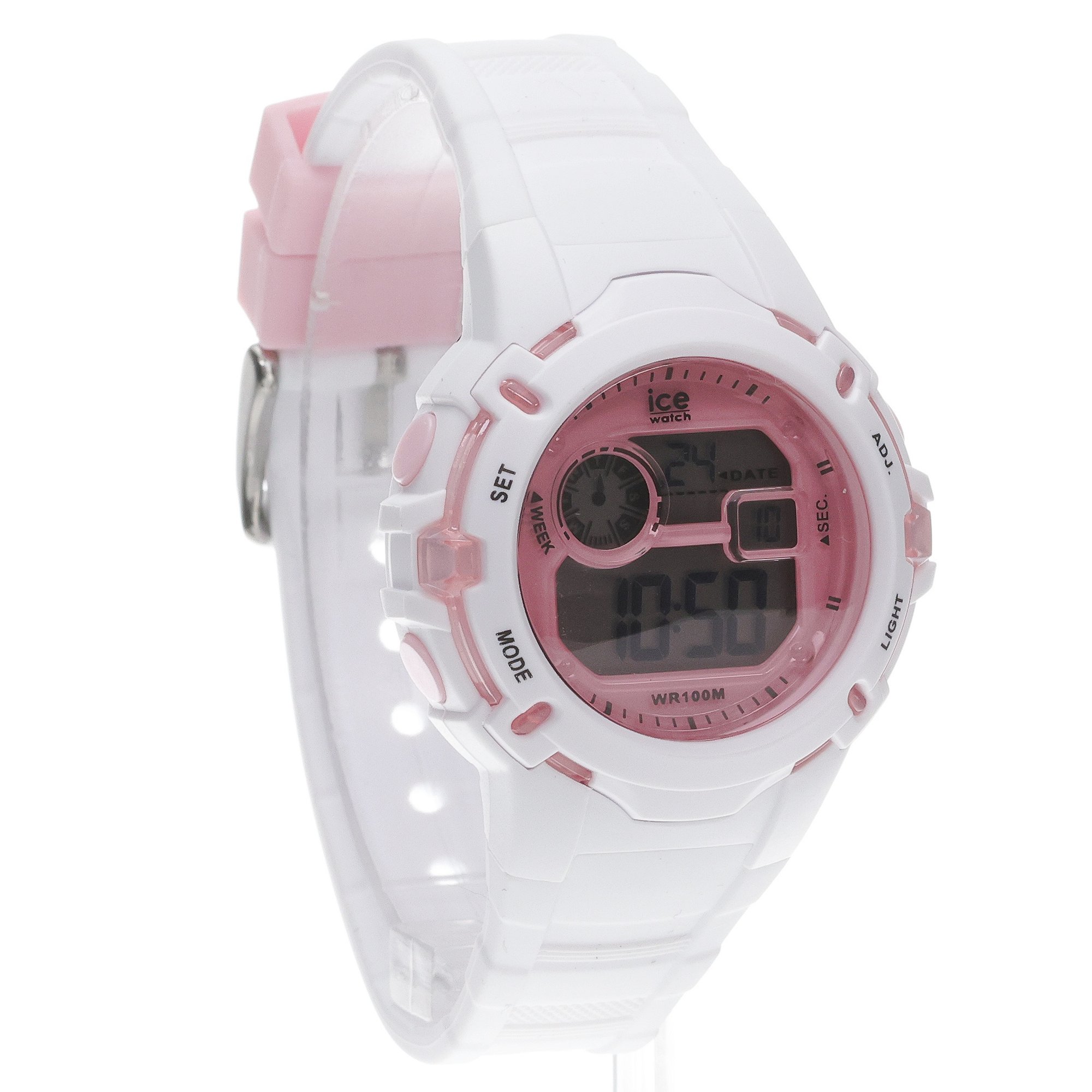 zegarek ICE Watch ICE024001 kwarcowy damski ICE-Digit ICE Digit Explorer - White Pink Rozm S - miniatura 3