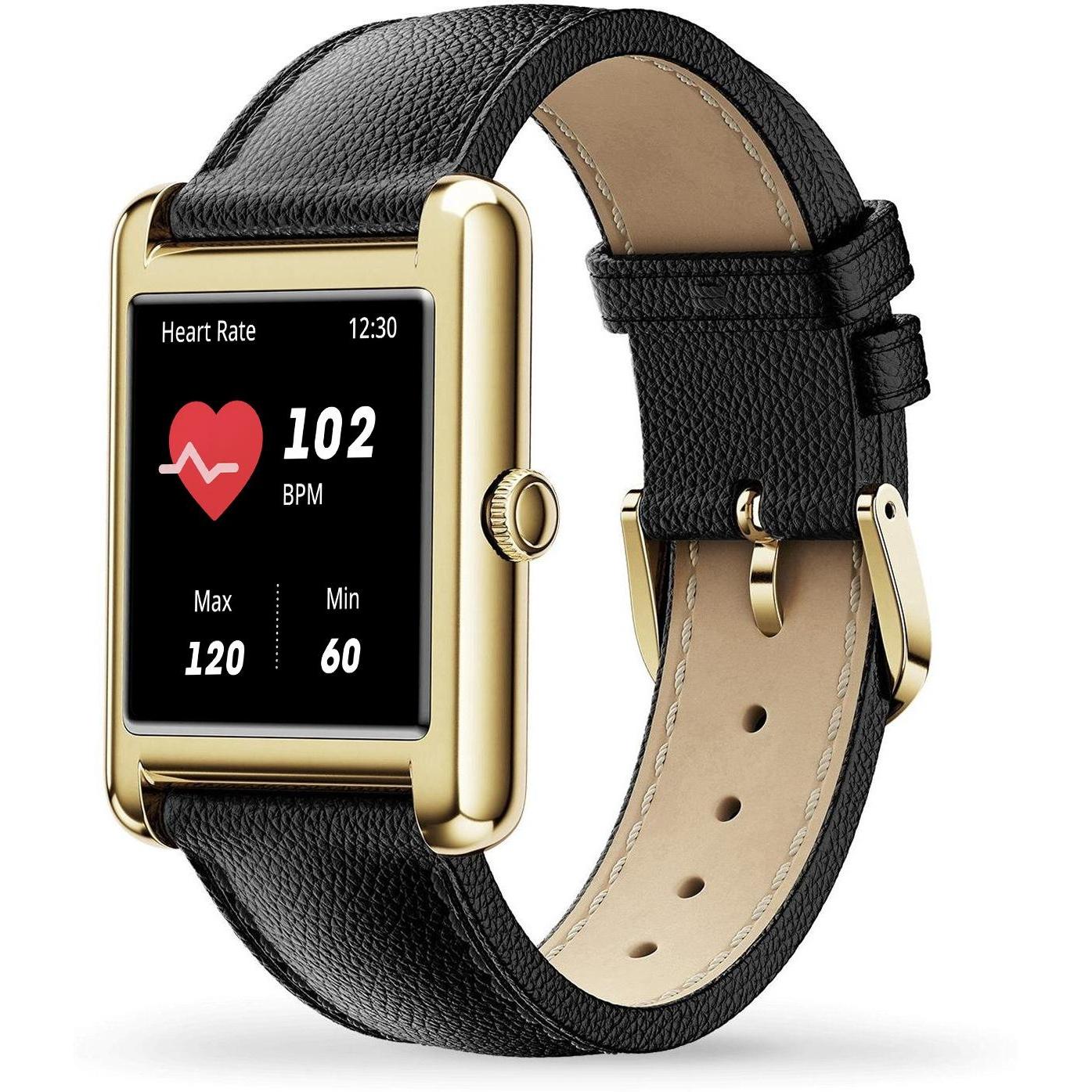 zegarek ICE Watch ICE025286 kwarcowy damski ICE-Smart ICE Smart - TKS 20 Rectangular Gold Black rozm M