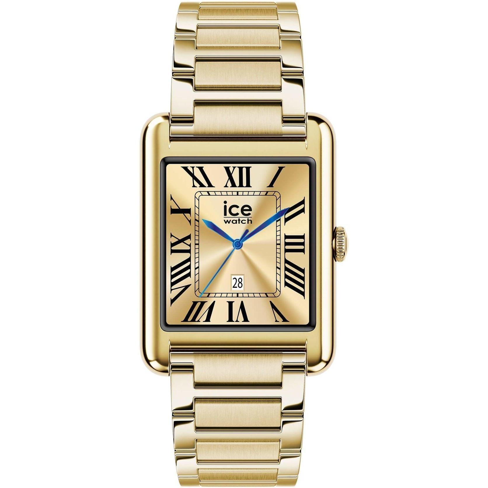 zegarek ICE Watch ICE025287 kwarcowy damski ICE-Smart ICE Smart - TKS 20 Rectangular Gold rozm M