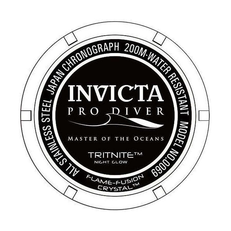 zegarek Invicta 0069 Pro Diver męski z chronograf Pro Diver - miniatura 3