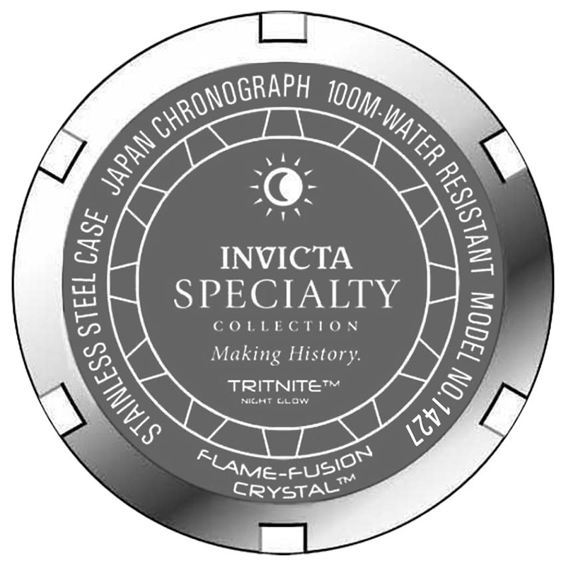 zegarek Invicta 1427 SPECIALTY męski z chronograf Specialty - miniatura 3
