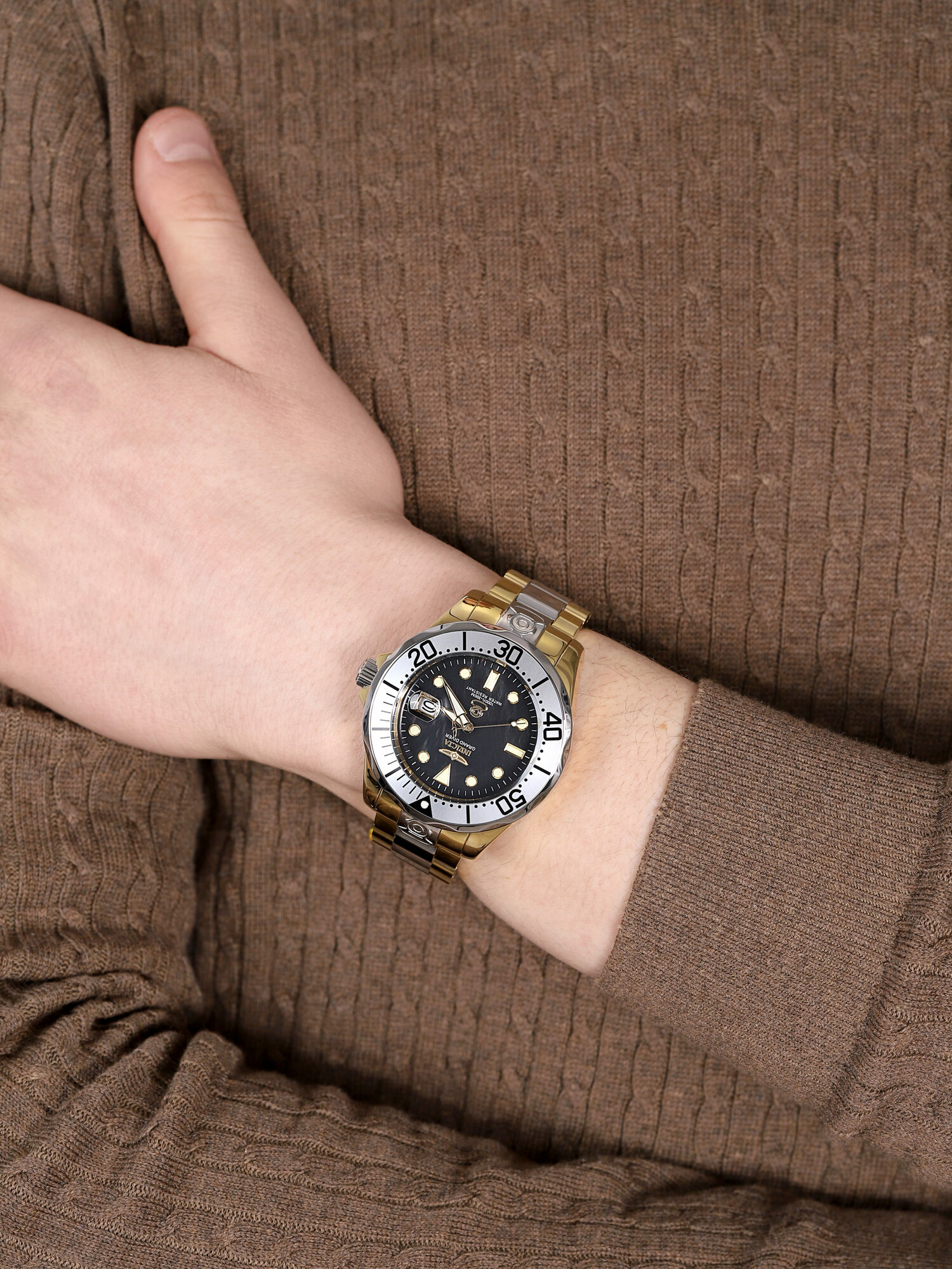 zegarek Invicta 16034 srebrny Pro Diver - miniatura 3