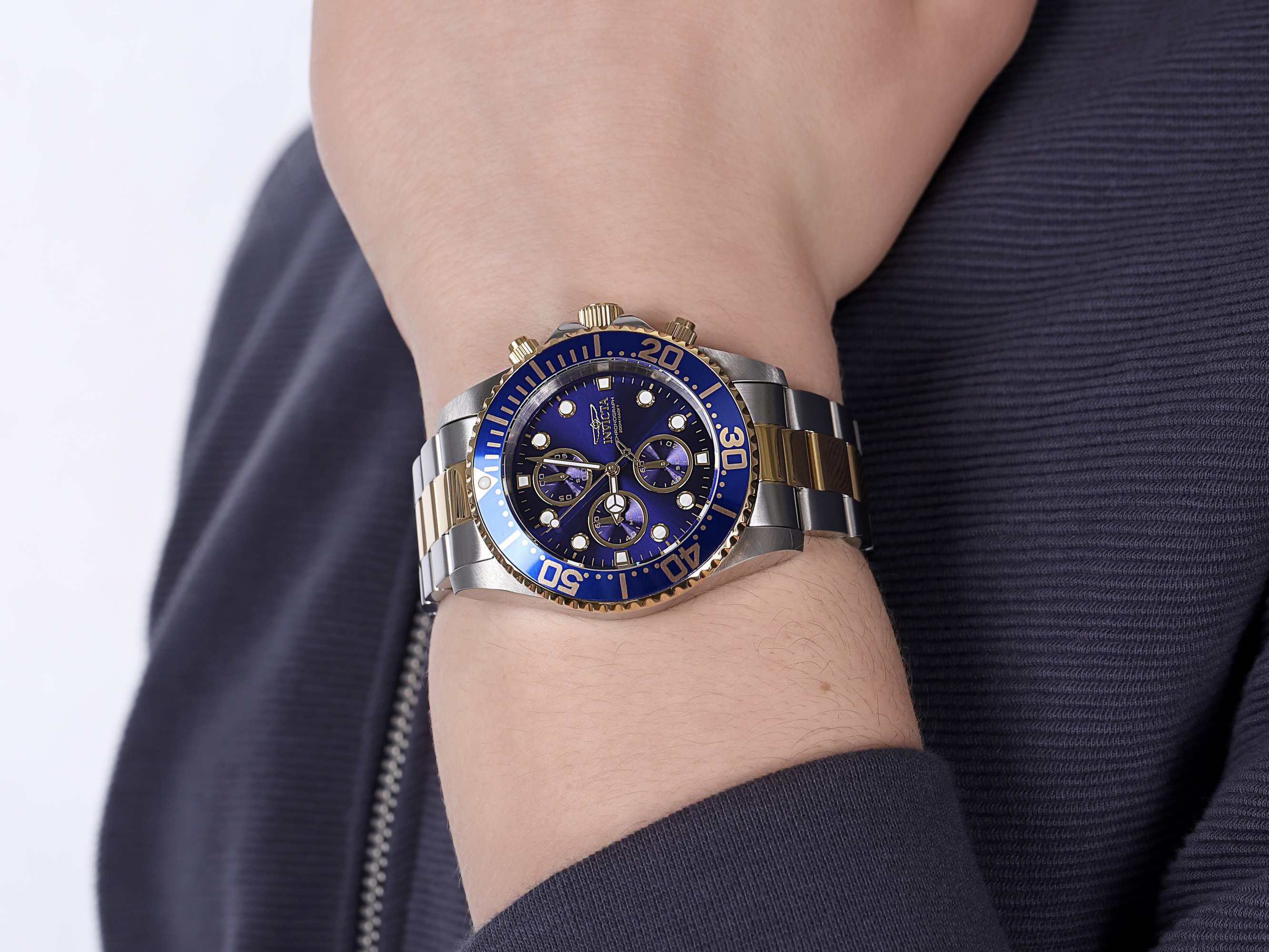 zegarek Invicta 1773 Pro Diver męski z chronograf Pro Diver - miniatura 4
