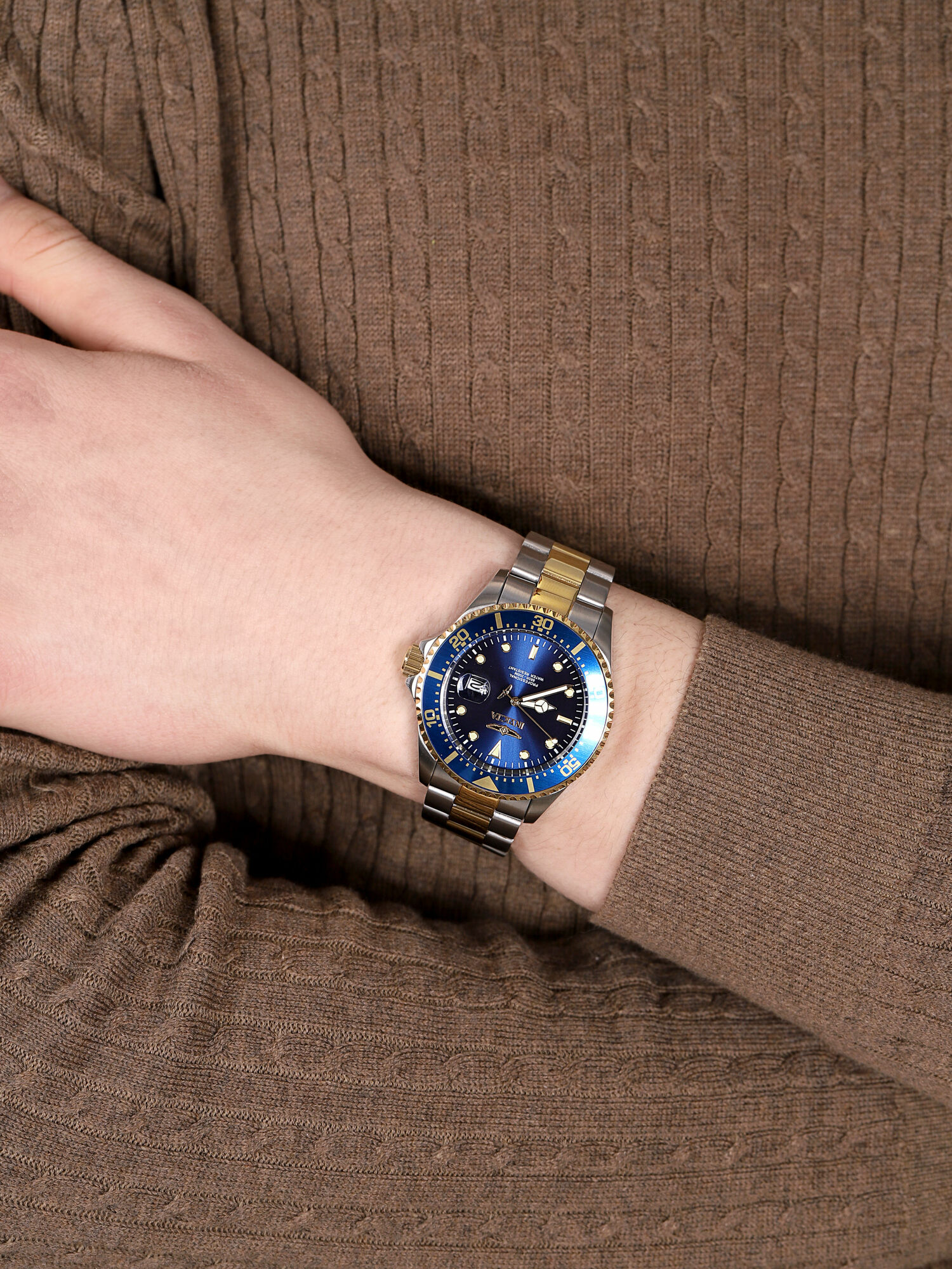 zegarek Invicta 22058 srebrny Pro Diver - miniatura 3