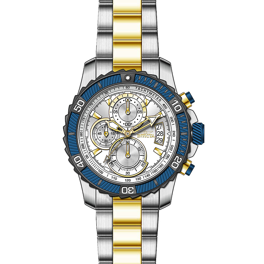 zegarek Invicta 23994 Pro Diver męski z tachometr Pro Diver - miniatura 3