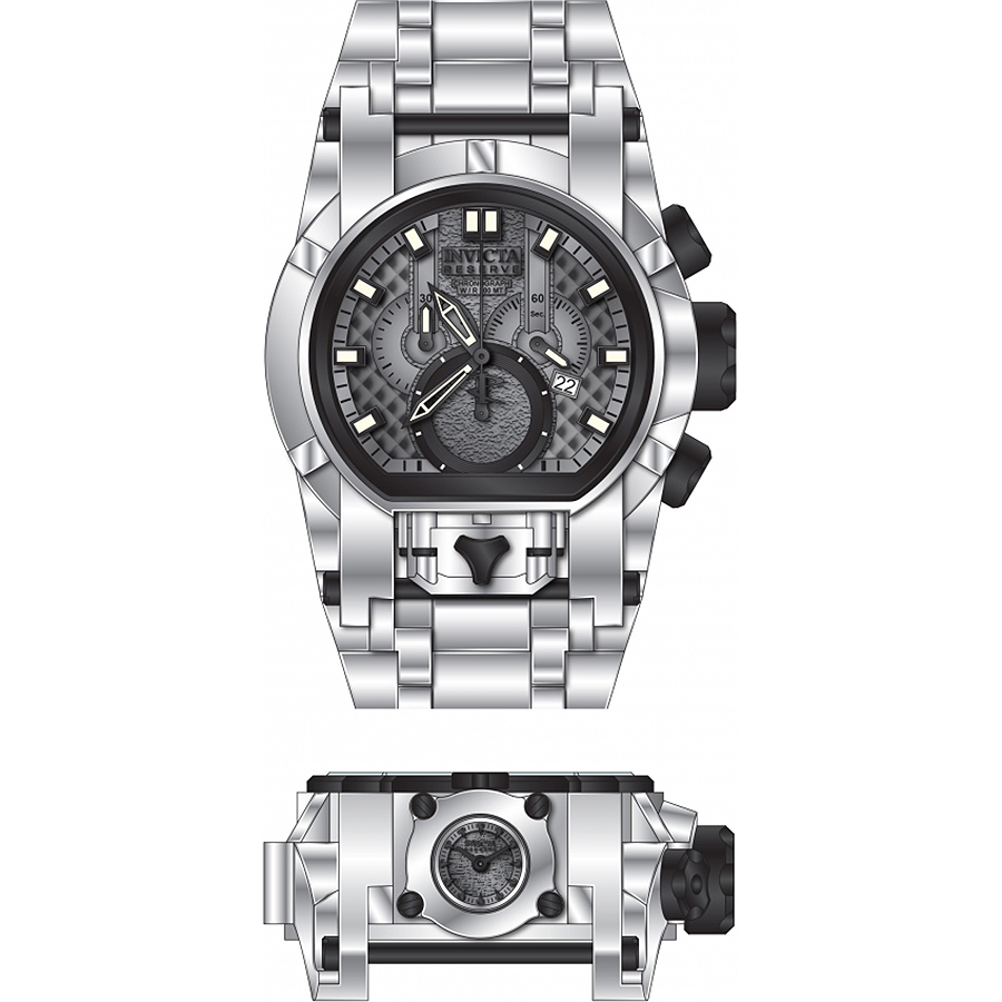 zegarek Invicta 25204 RESERVE męski z chronograf Reserve - miniatura 3