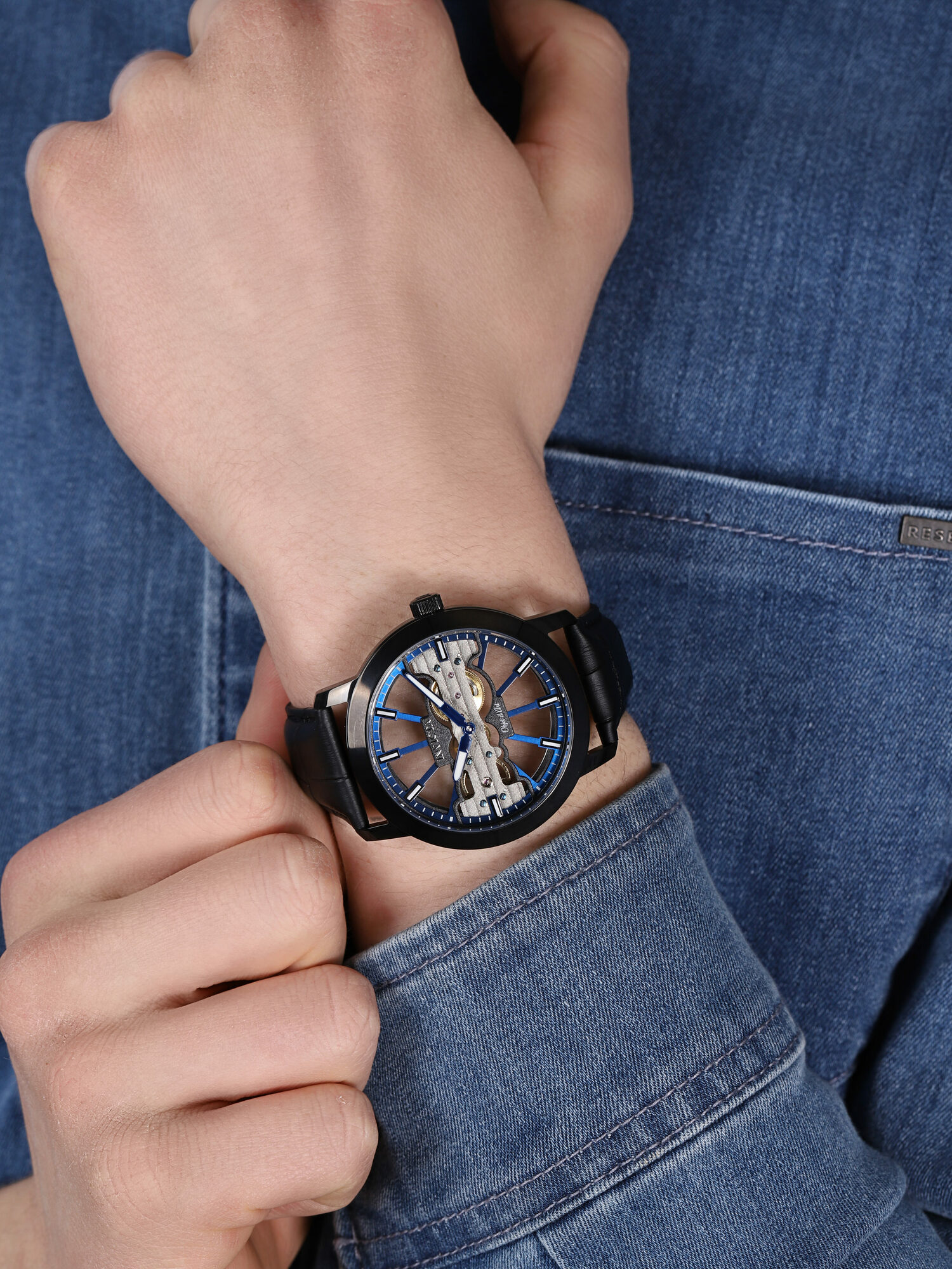 zegarek Invicta 25268 czarny Objet D Art - miniatura 3