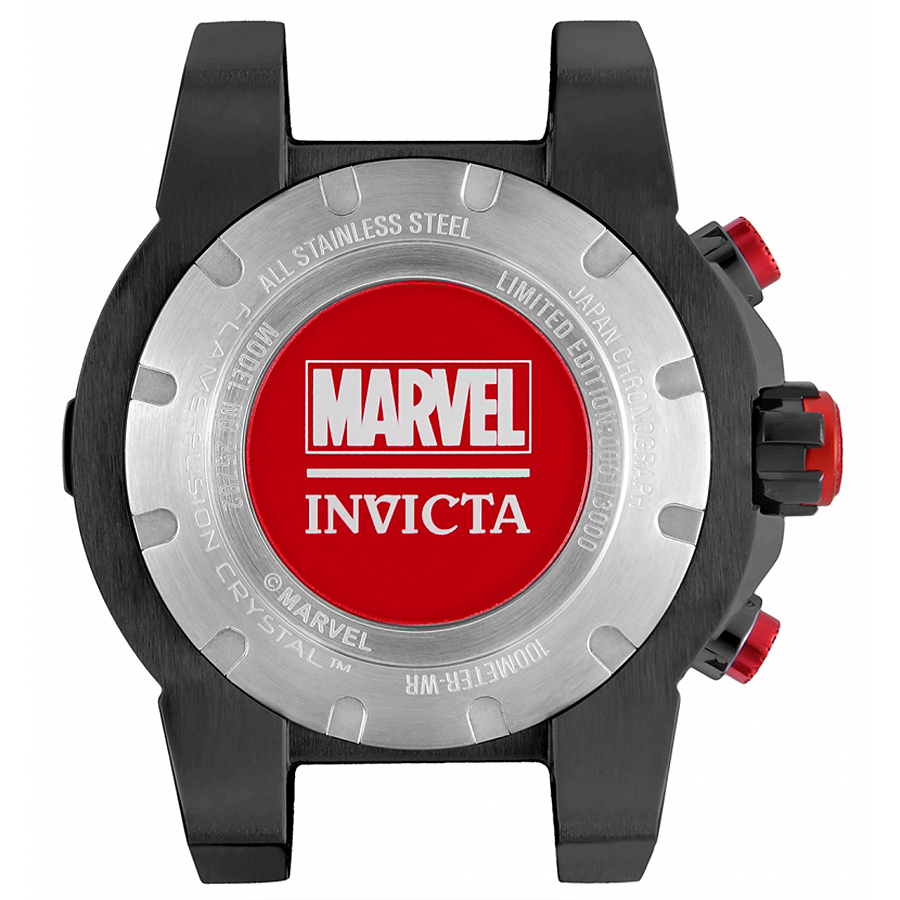 zegarek Invicta 25782 MARVEL męski z chronograf Marvel - miniatura 3
