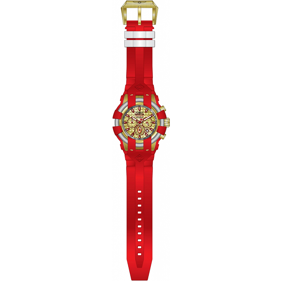 zegarek Invicta 26011 Marvel IRON MAN męski z tachometr Marvel - miniatura 3