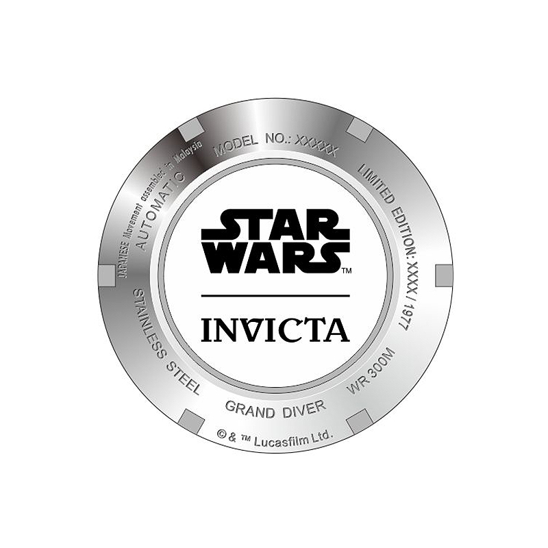 zegarek Invicta 26166 automatyczny męski Star Wars STAR WARS - miniatura 6