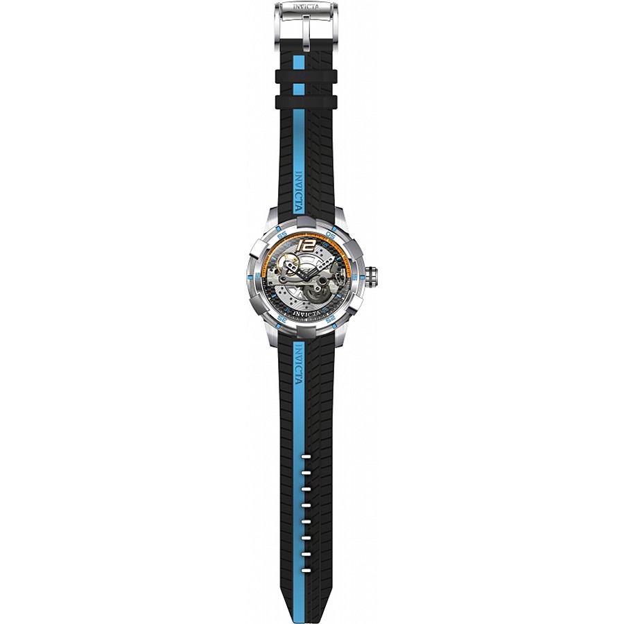 Invicta 26618 zegarek srebrny klasyczny S1 Rally pasek - miniatura 4