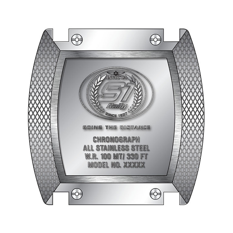 Invicta 27925 zegarek szary klasyczny S1 Rally pasek - miniatura 5