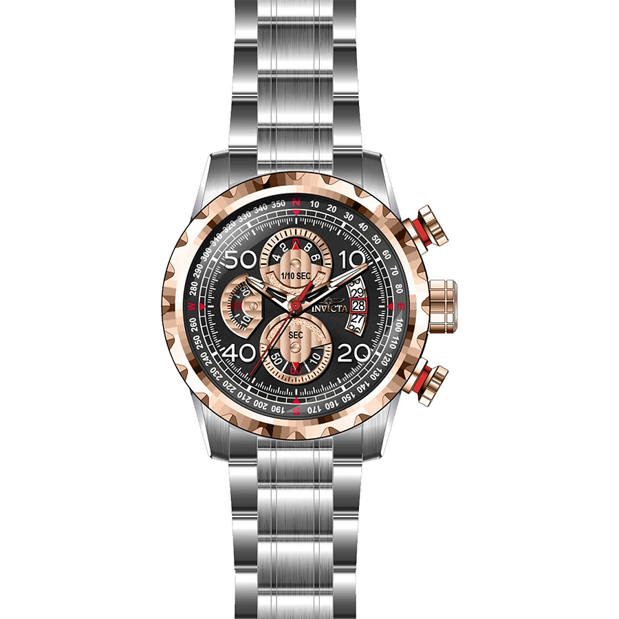 zegarek Invicta 28147 AVIATOR męski z tachometr Aviator - miniatura 3