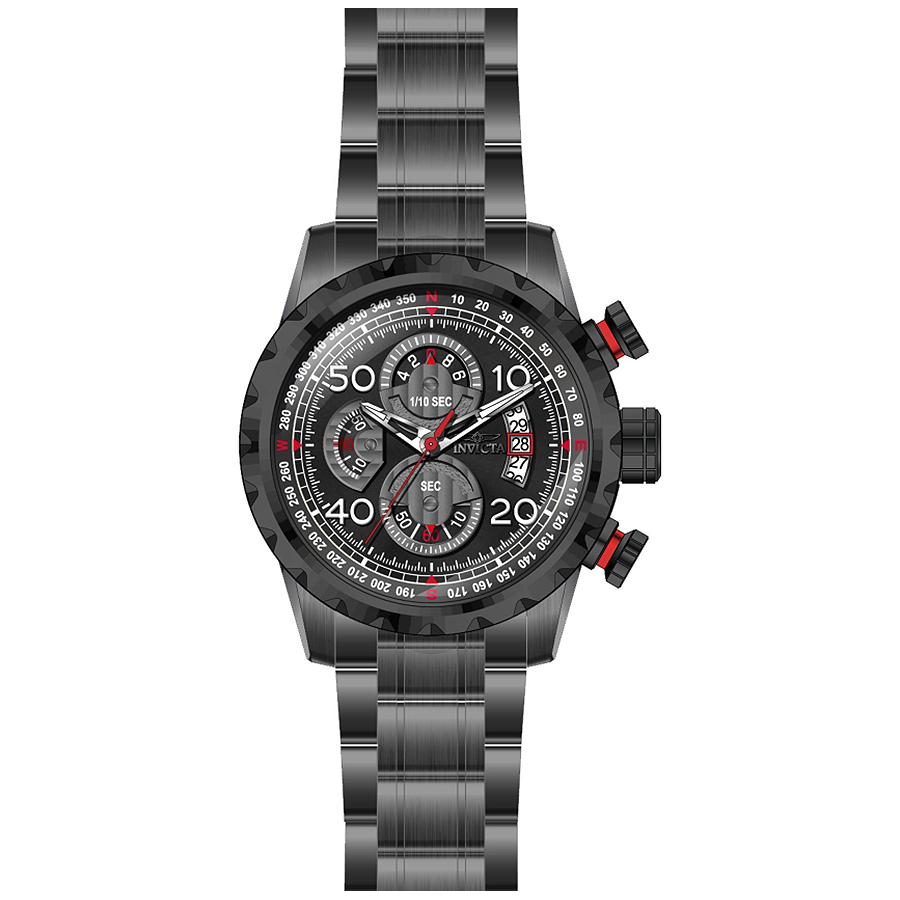 zegarek Invicta 28155 AVIATOR męski z tachometr Aviator - miniatura 3