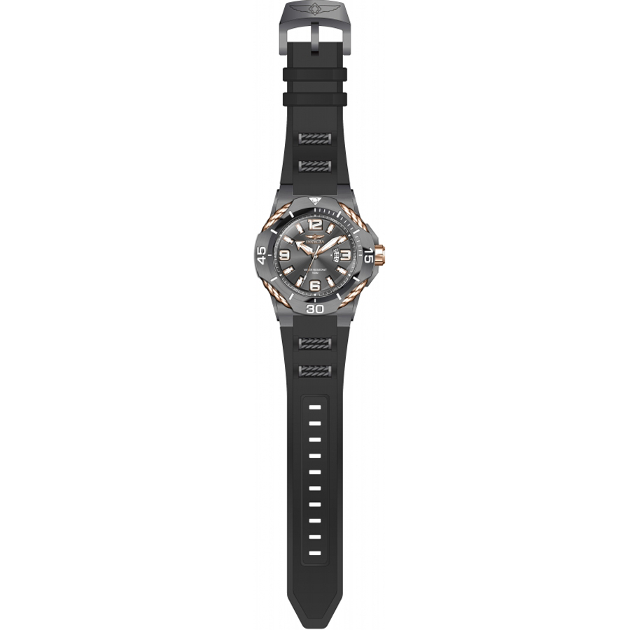 Invicta 31172 zegarek szary klasyczny Bolt pasek - miniatura 5