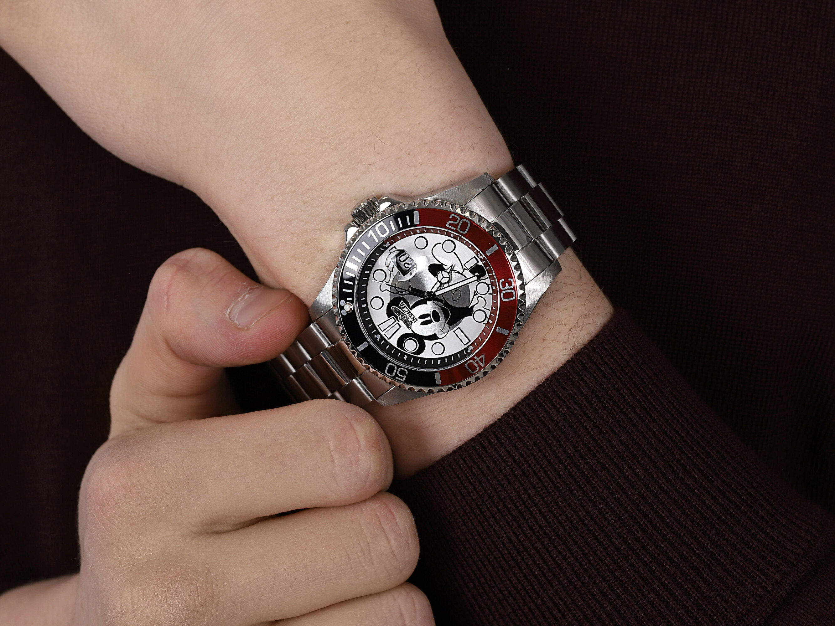 zegarek Invicta 32440 srebrny Disney - miniatura 4