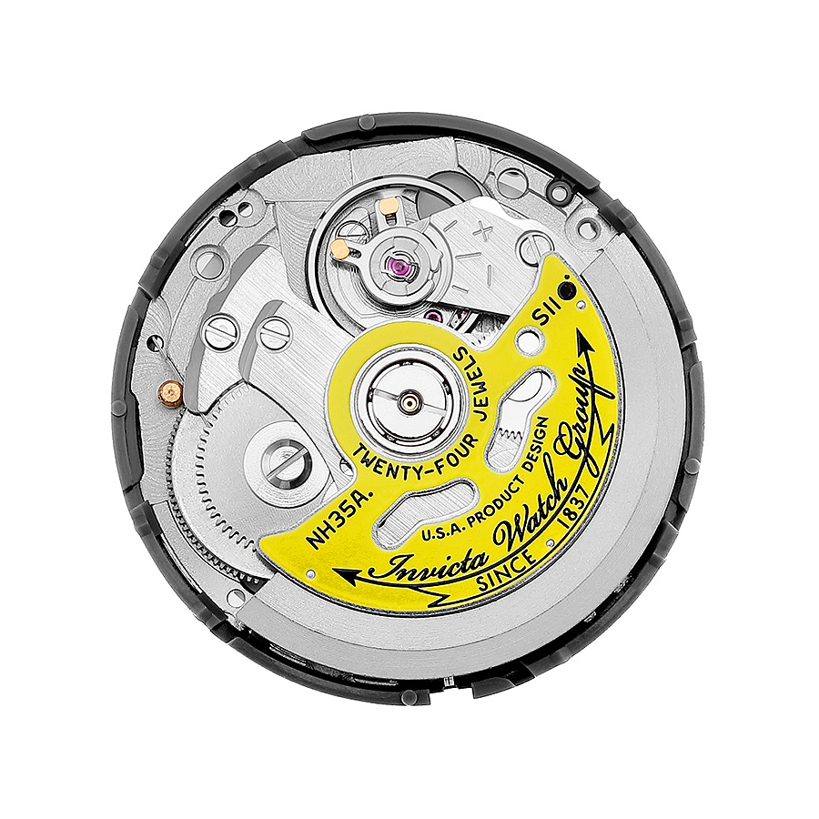 Invicta 9110 zegarek srebrny klasyczny Pro Diver pasek - miniatura 5