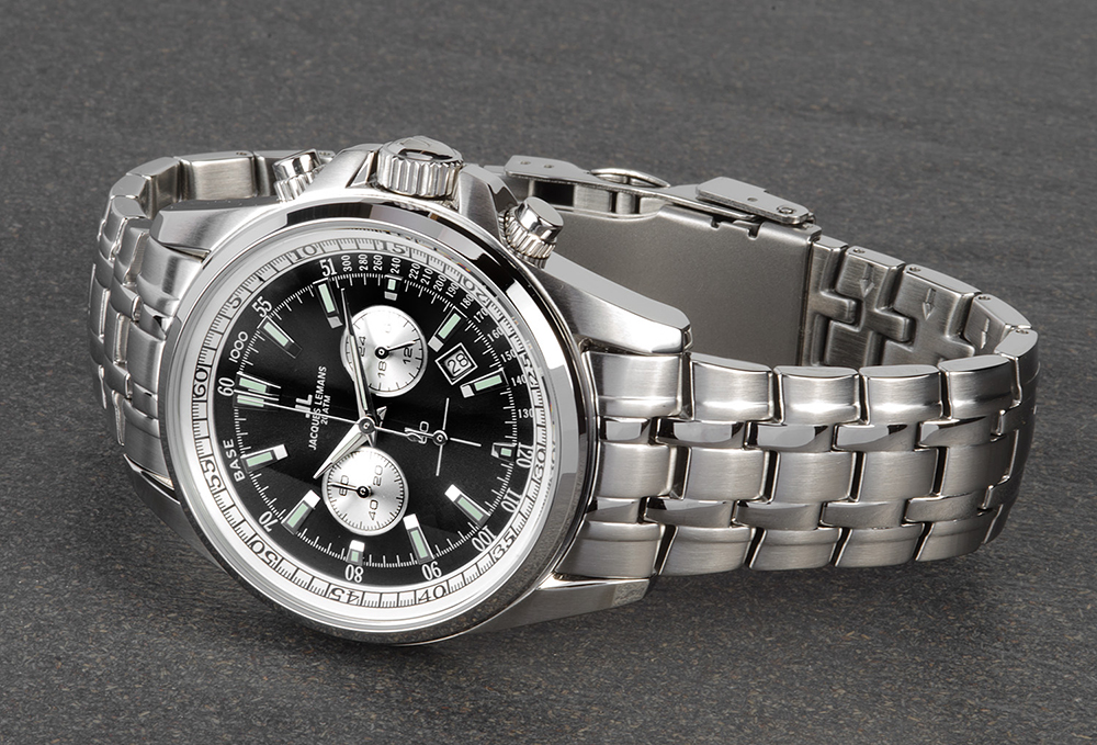 zegarek Jacques Lemans 1-1117.1EN męski z chronograf Sport - miniatura 3