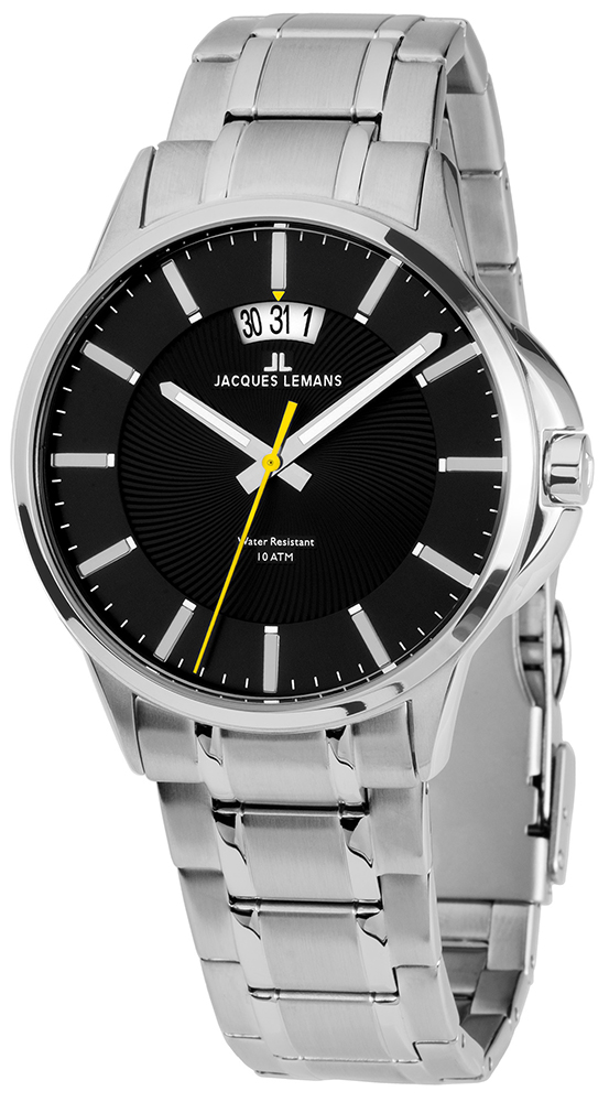 zegarek Jacques Lemans 1-1540D srebrny Classic - miniatura 2
