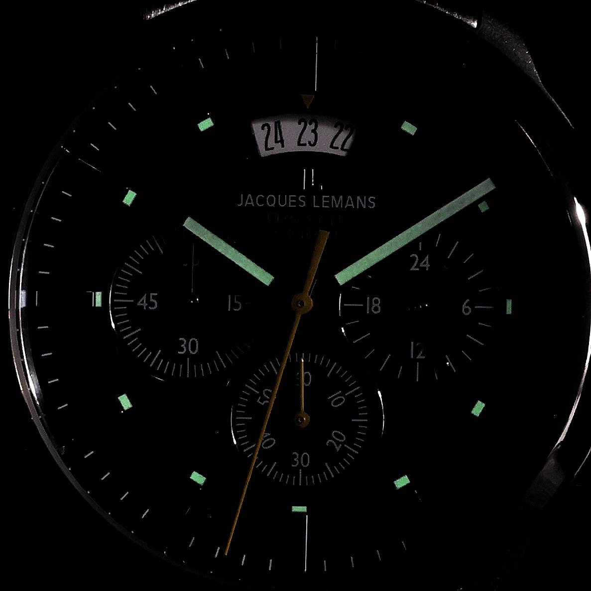 zegarek Jacques Lemans 1-1542D Classic mineralne utwardzane - miniatura 5