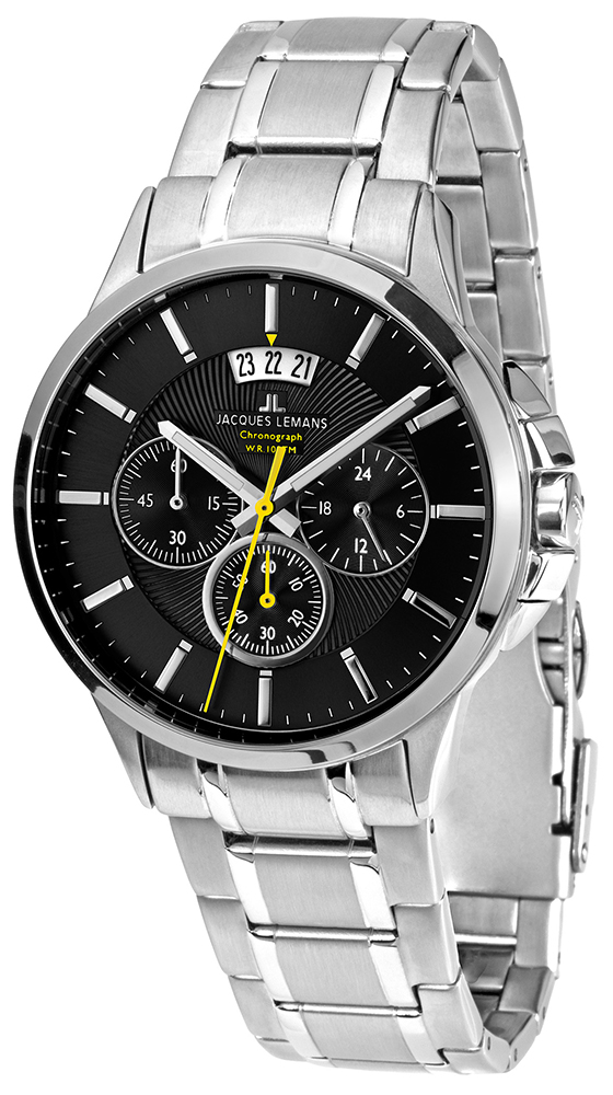 zegarek Jacques Lemans 1-1542D srebrny Classic - miniatura 6