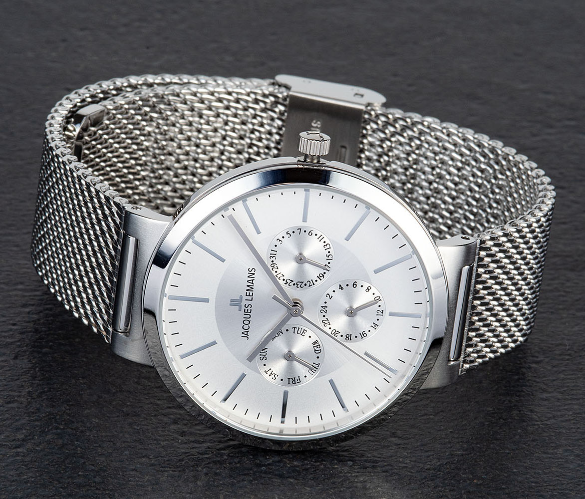 Jacques Lemans 1-1950G zegarek męski Classic - miniatura 2