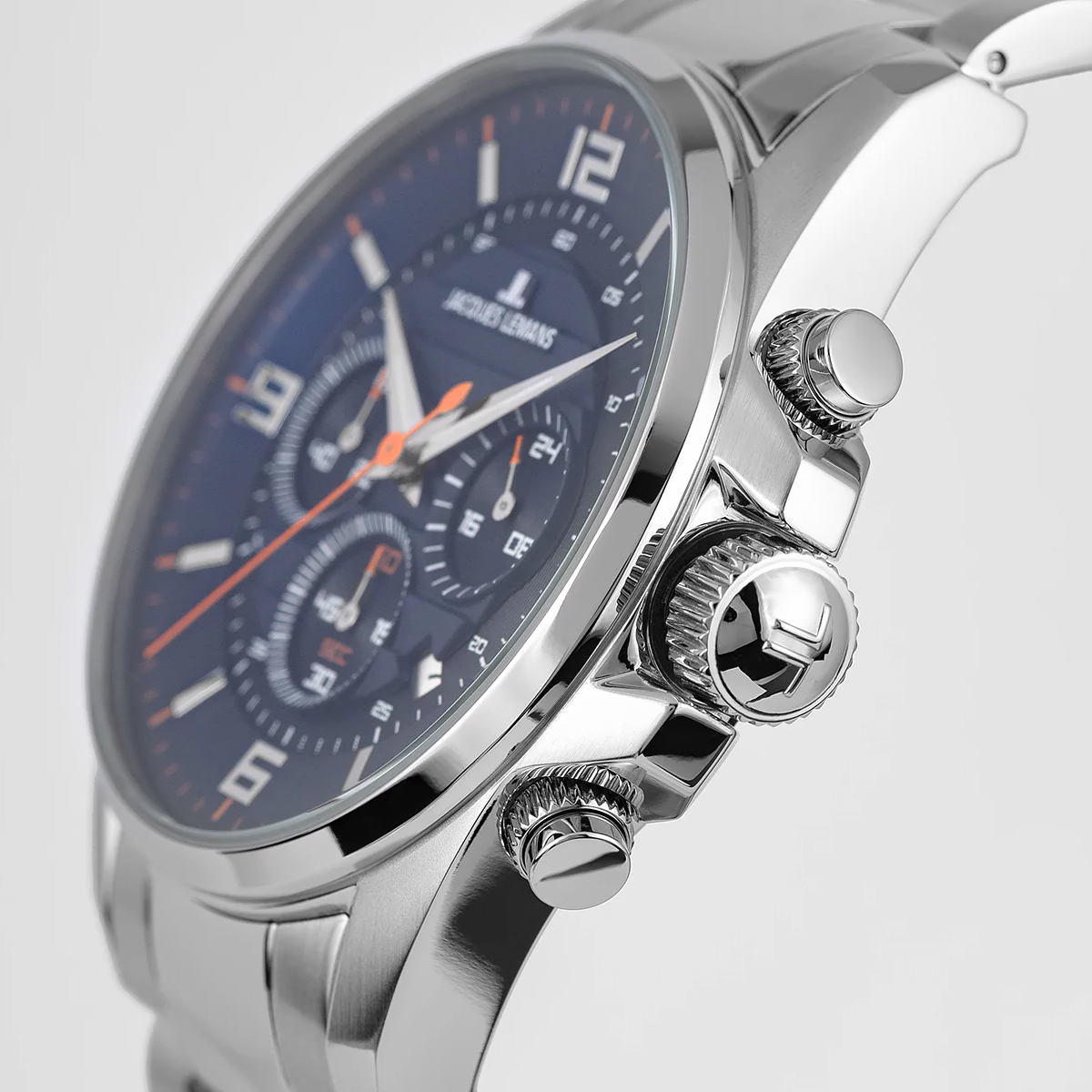 zegarek Jacques Lemans 1-2118F męski z chronograf Sport - miniatura 2