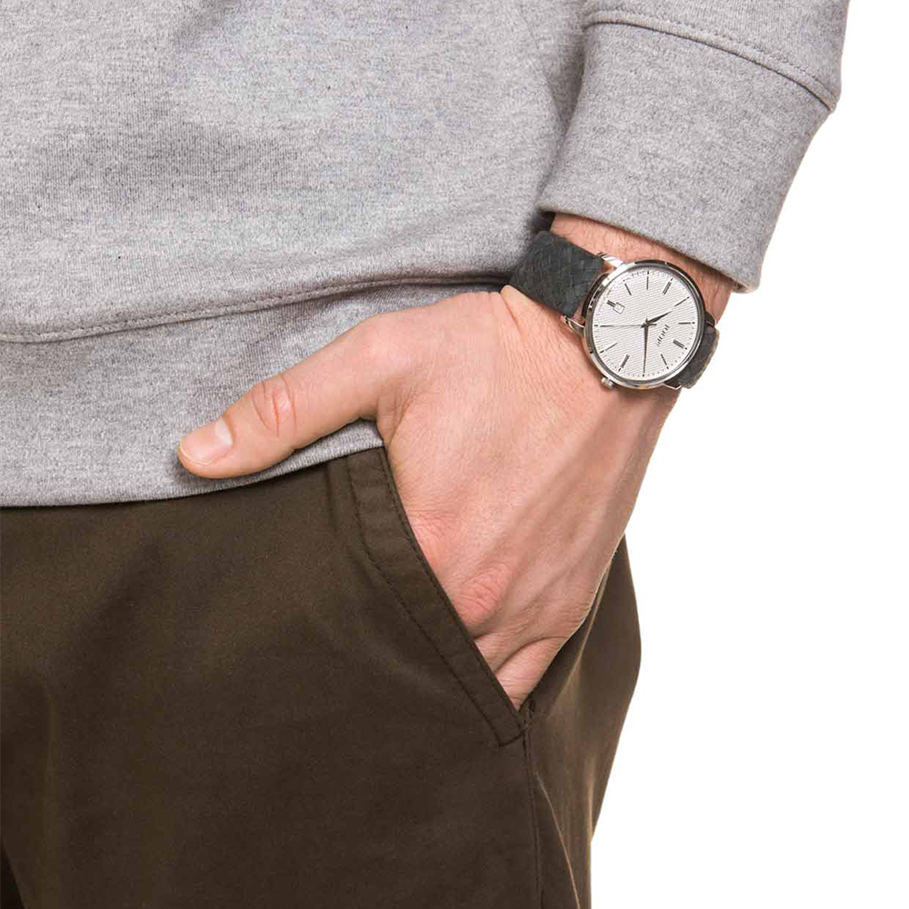 Joop 2022860 zegarek srebrny klasyczny Pasek pasek - miniatura 5