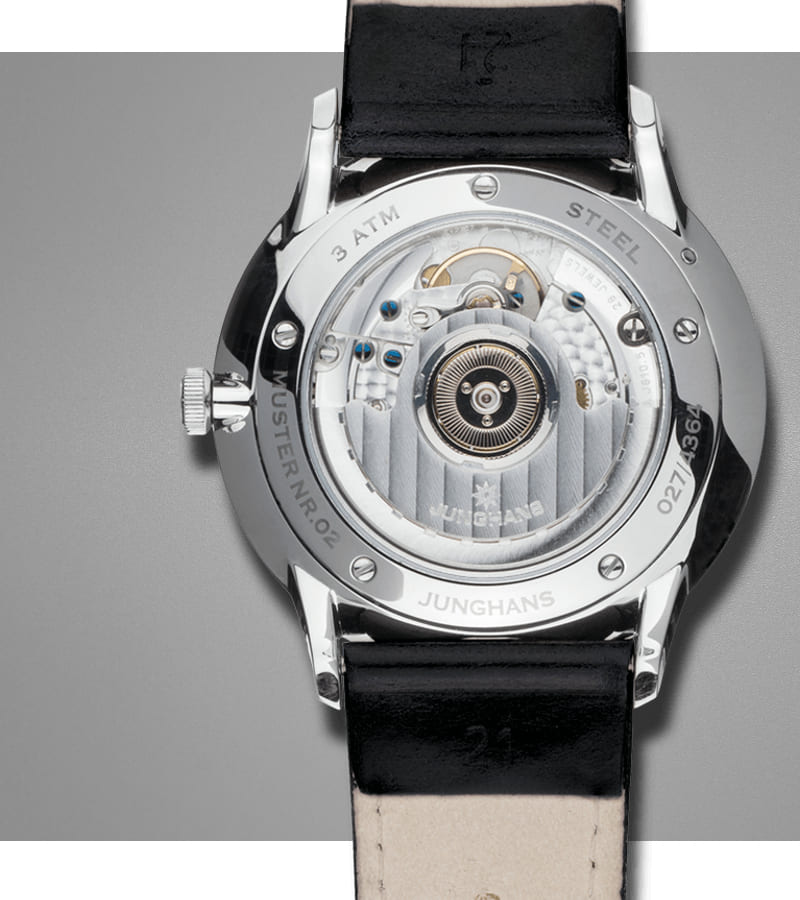 Junghans 027/4567.00 męski zegarek Meister pasek - miniatura 3
