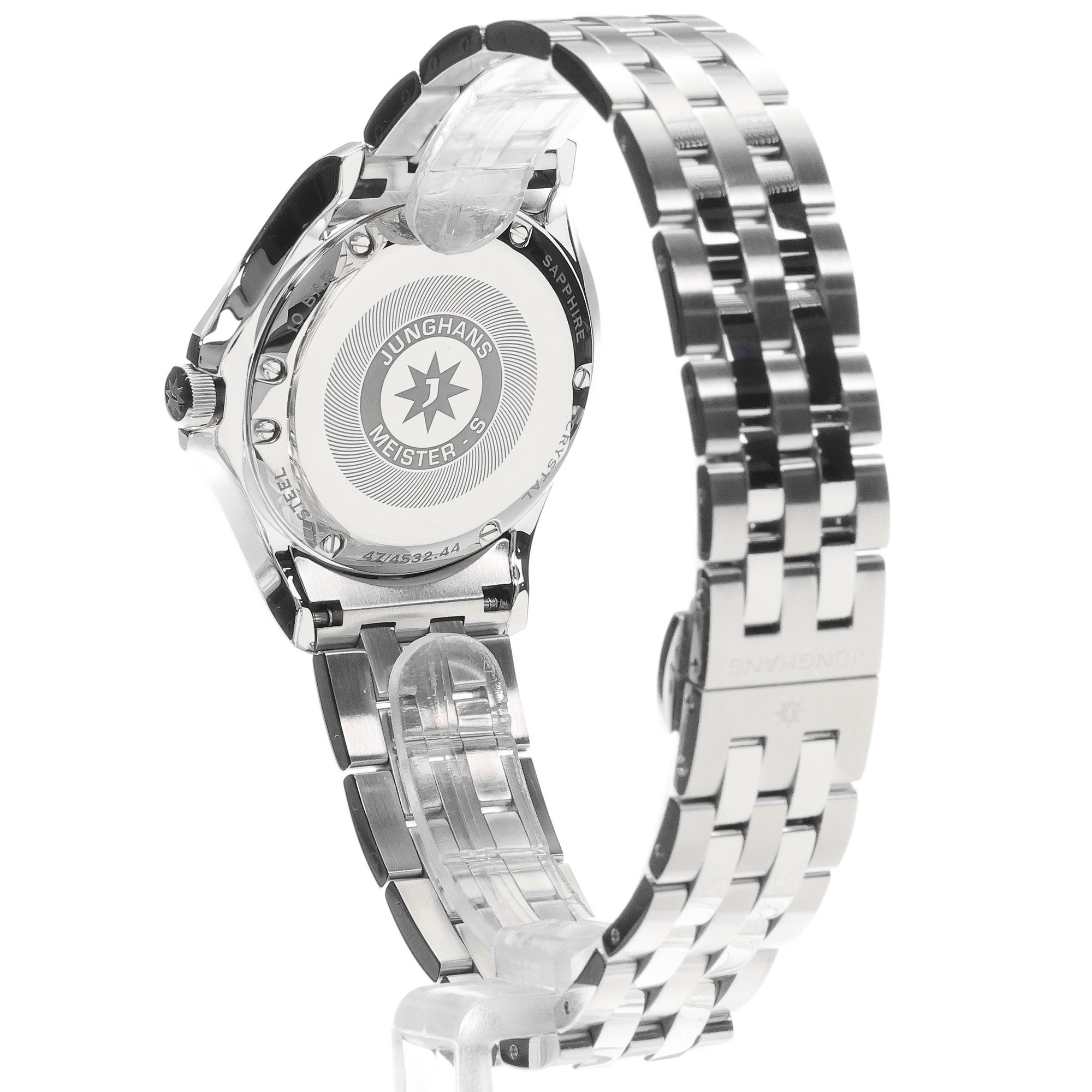 zegarek Junghans 47-453244 kwarcowy damski Meister Meister S Quarz 35 - miniatura 4
