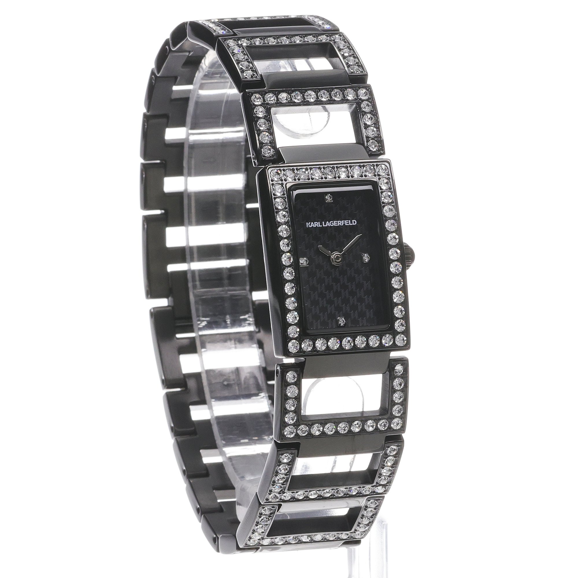 zegarek Karl Lagerfeld R0553103501 czarny Damskie
