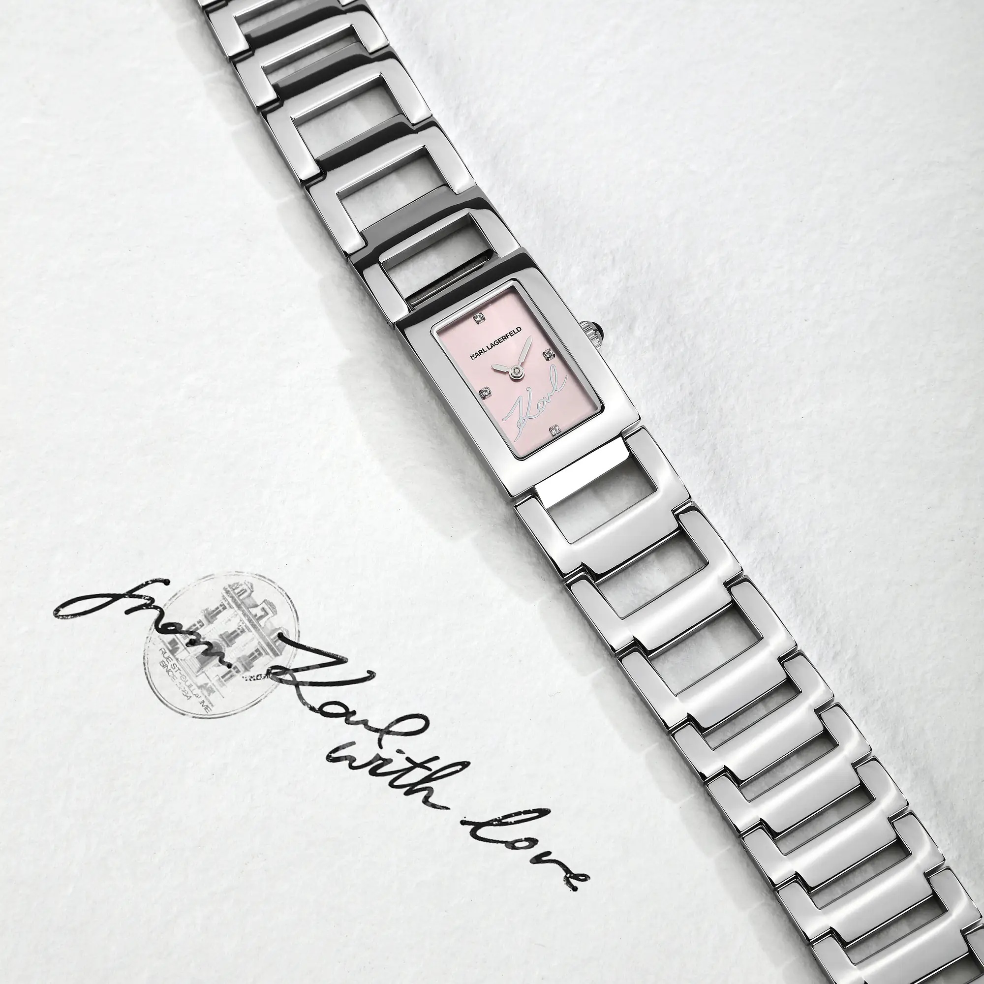 zegarek Karl Lagerfeld R0553103505 kwarcowy damski Damskie Paris - miniatura 9
