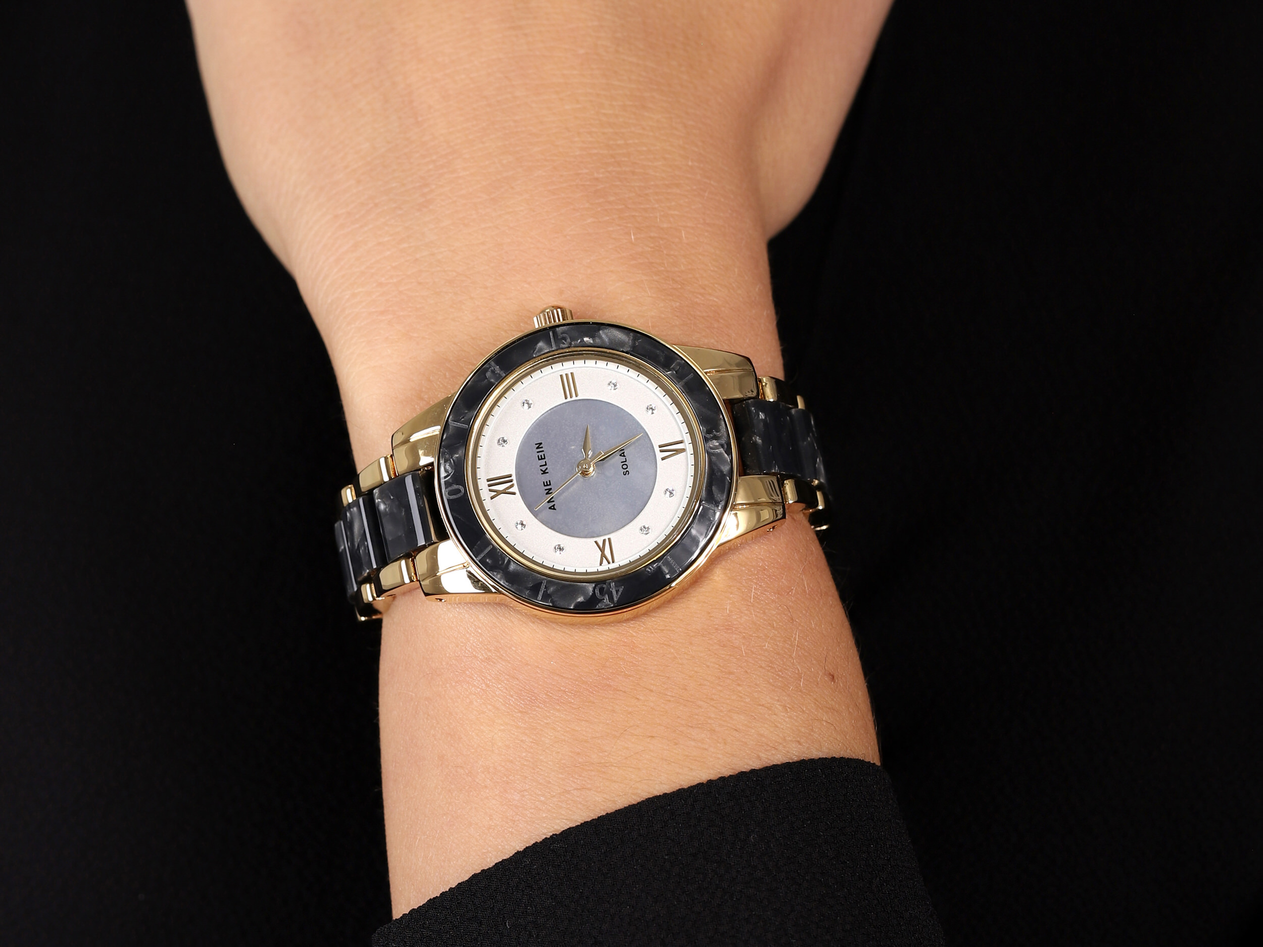 Anne Klein AK-3610GPBK zegarek klasyczny Bransoleta - miniatura 4