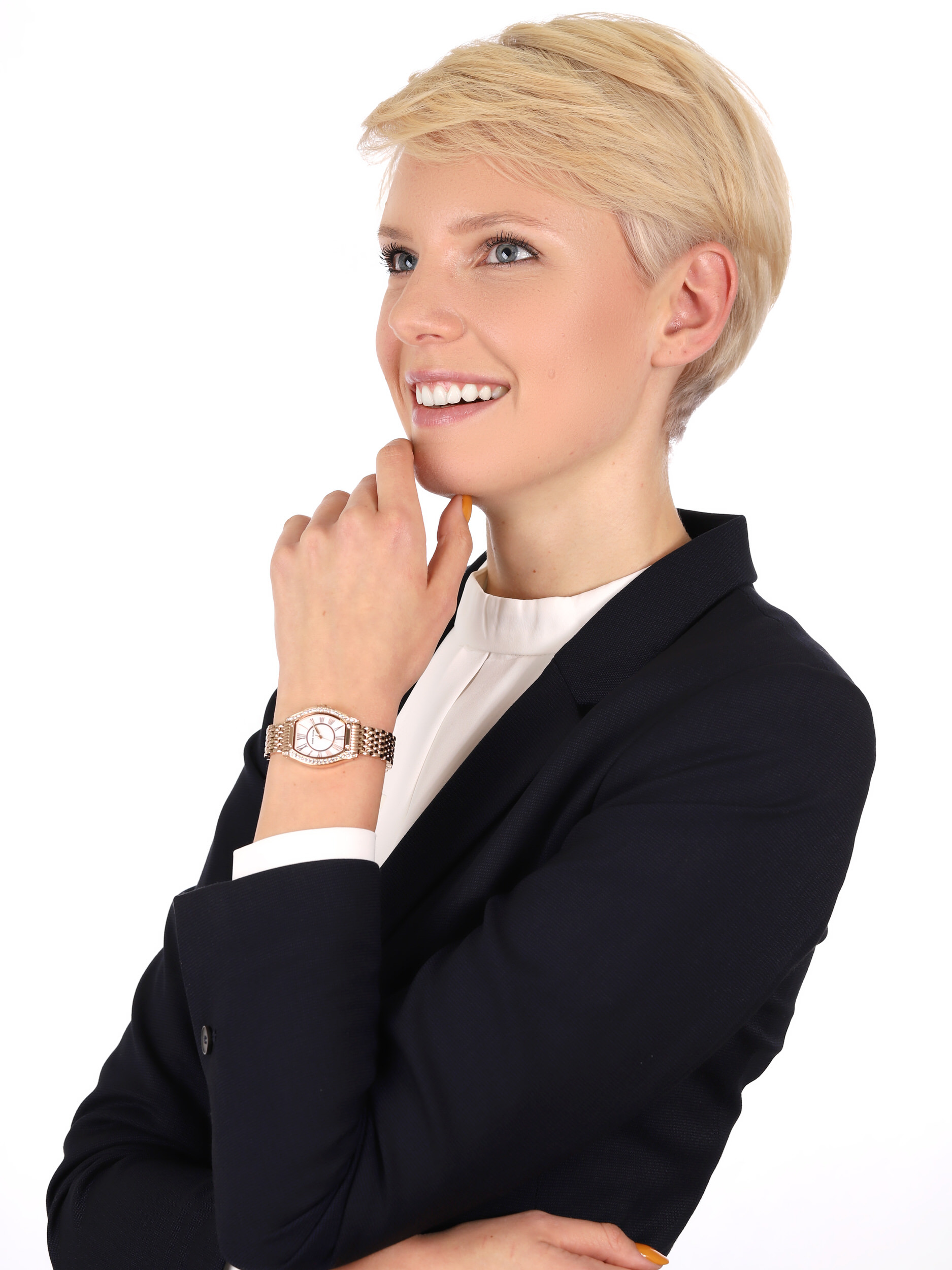 Anne Klein AK-3772MPRG zegarek damski Bransoleta - miniatura 2