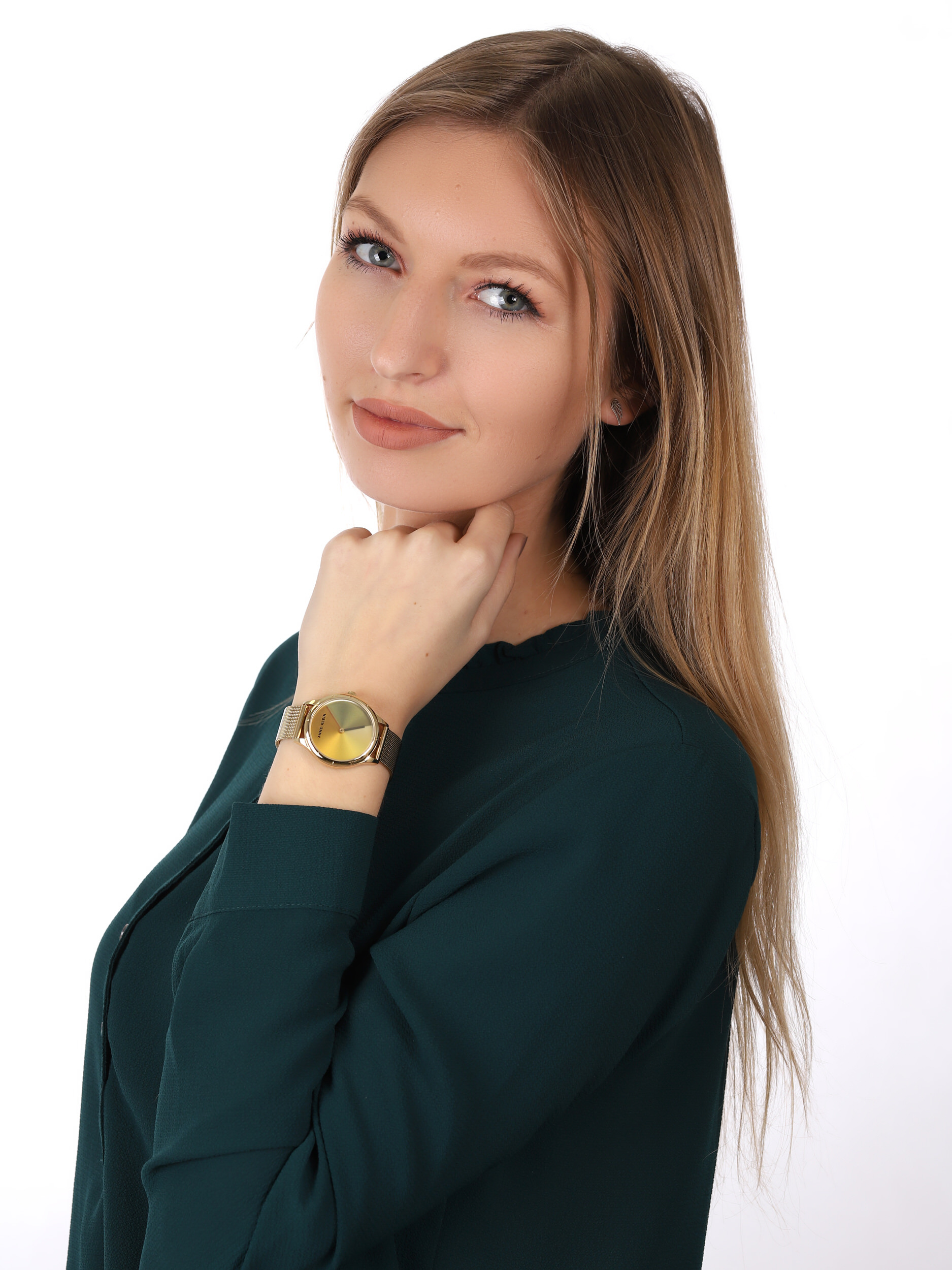 Anne Klein AK-3776MTGB zegarek damski Bransoleta - miniatura 2