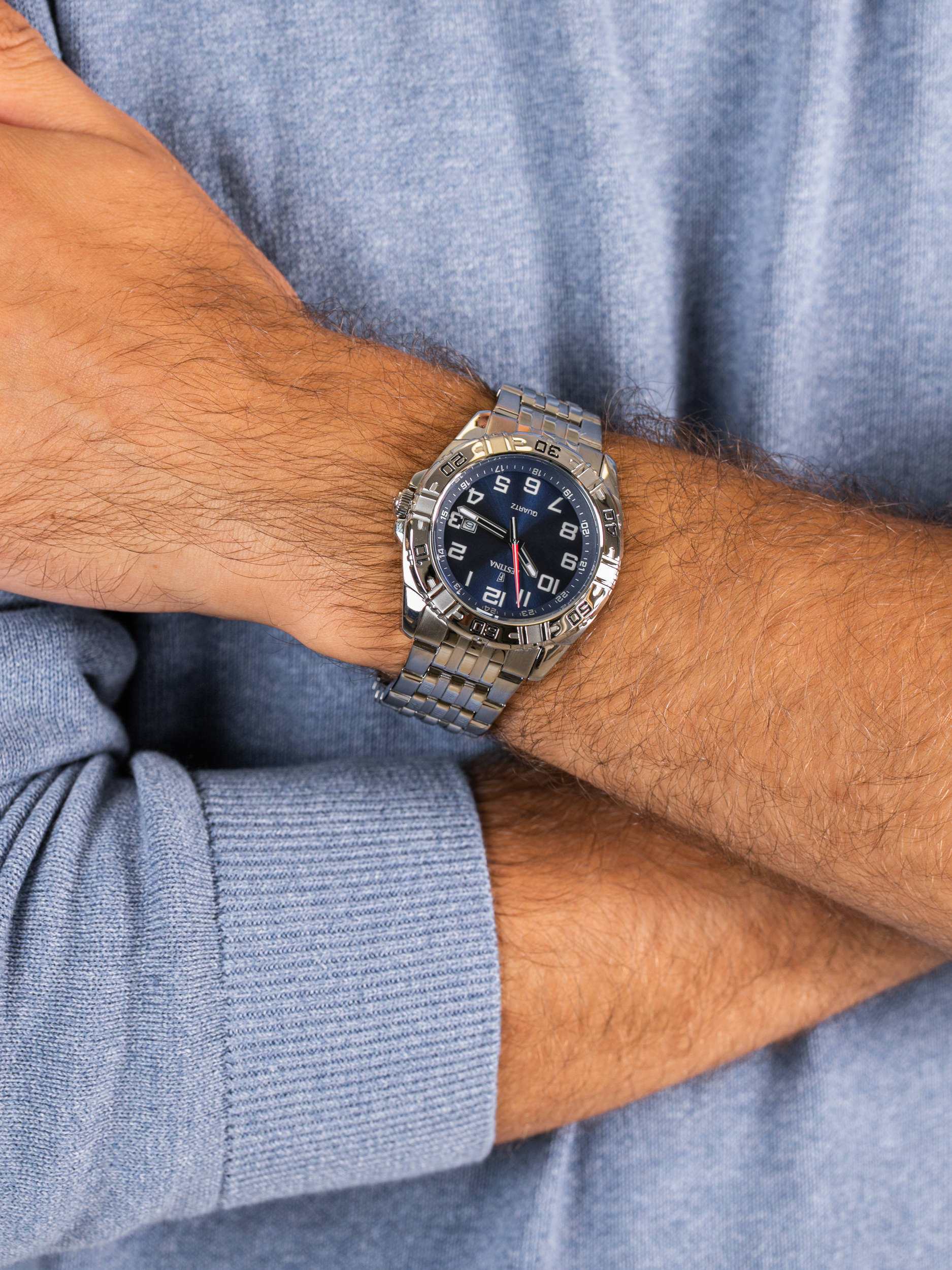 Festina F16495-3 męski zegarek Classic bransoleta - miniatura 3