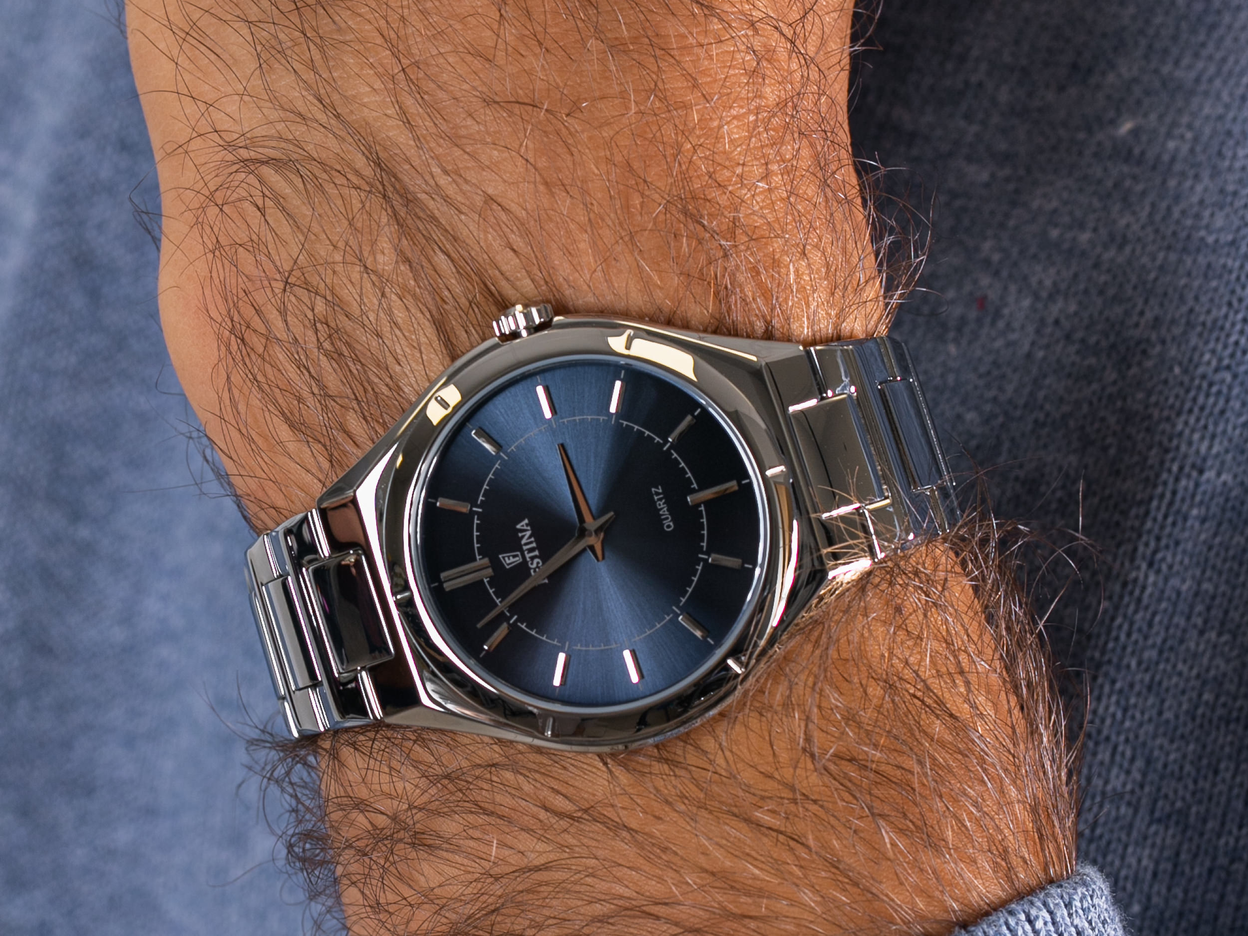 Festina F20244-2 Retro zegarek klasyczny Classic - miniatura 4