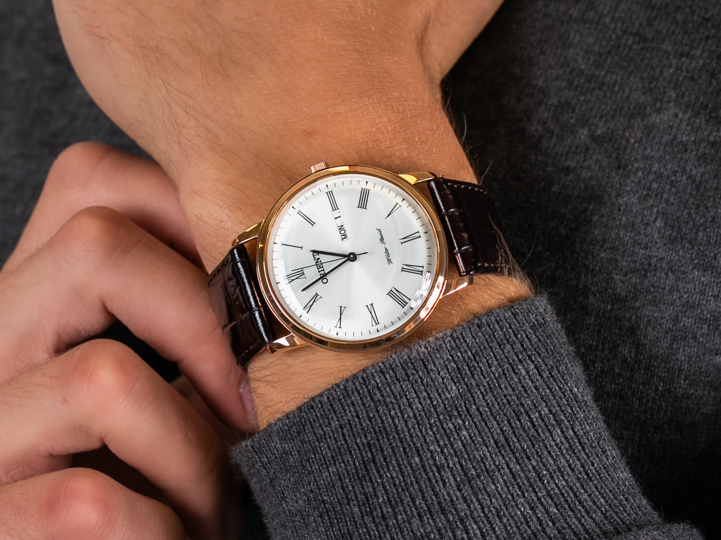 Orient FUG1R006W6 Capital Version 2 zegarek klasyczny Classic - miniatura 4
