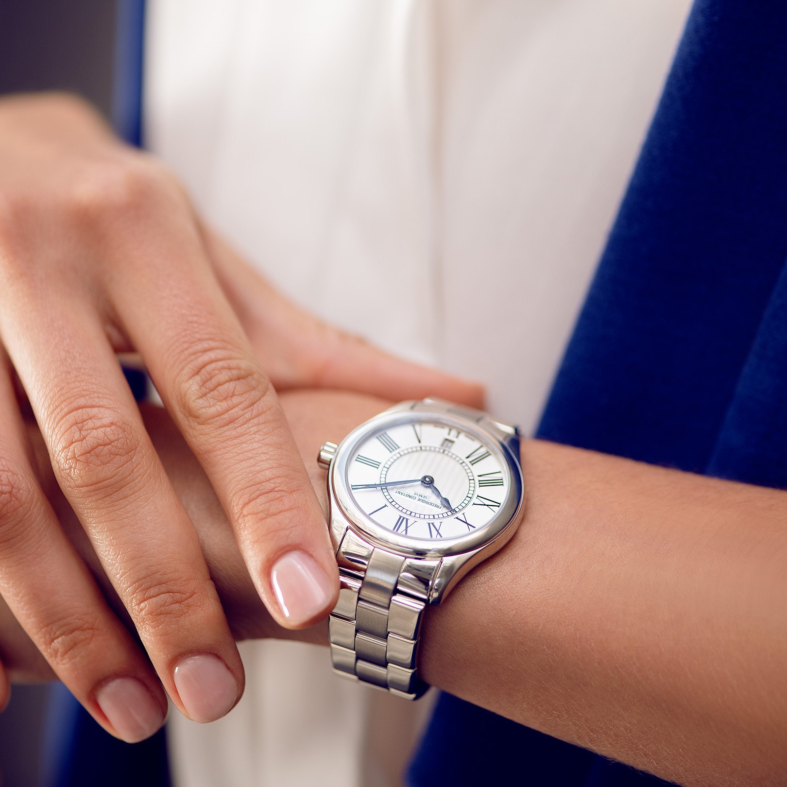Frederique Constant FC-220MS3B6B CLASSICS LADIES QUARTZ zegarek klasyczny Classics - miniatura 7