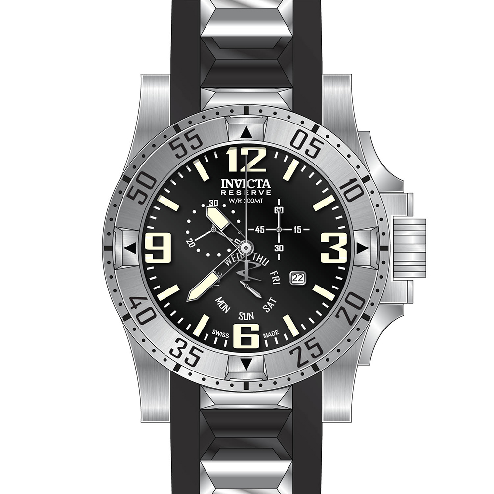 zegarek Invicta 18202 Excursion męski z chronograf Excursion - miniatura 3