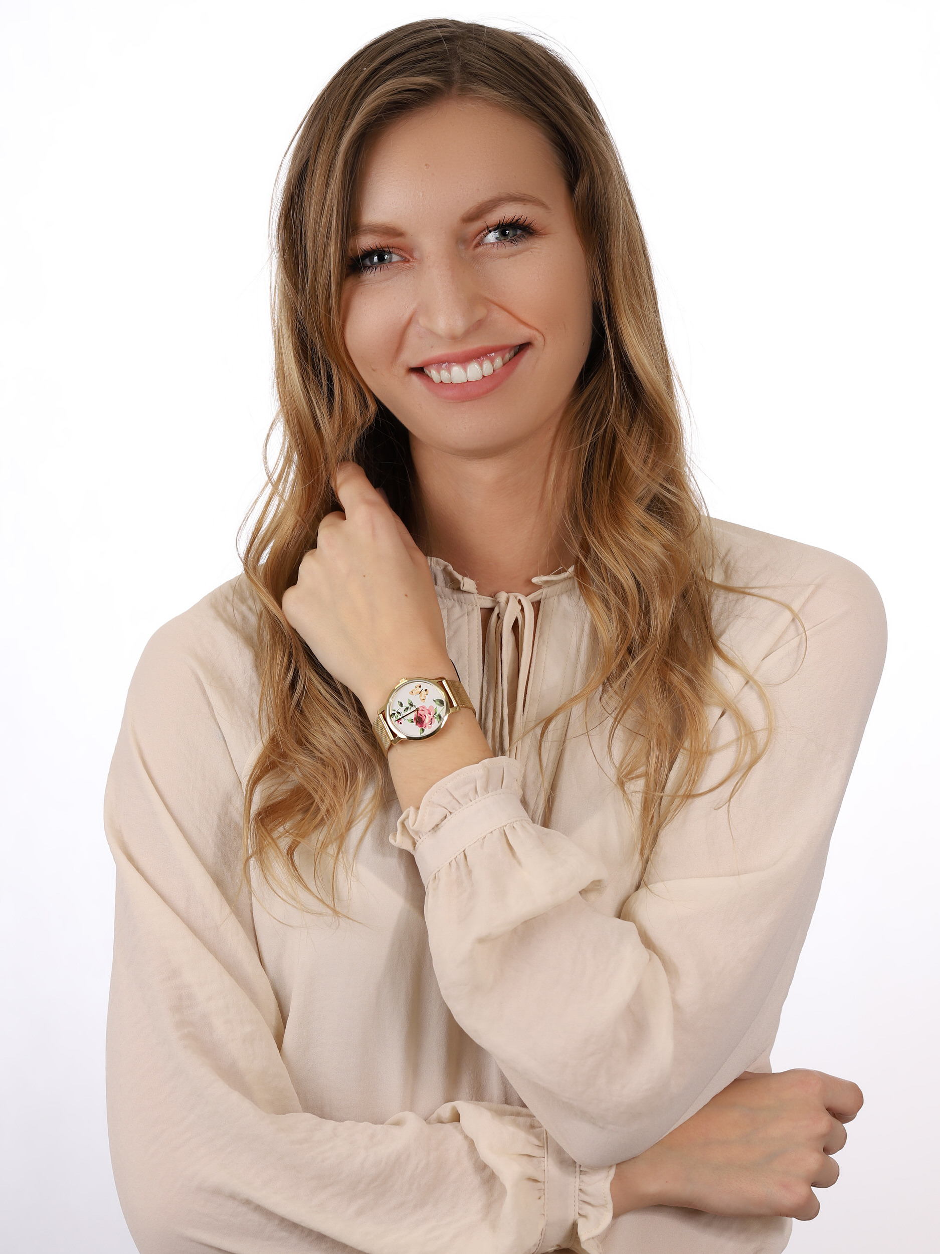 Timex TW2U19100 zegarek damski Full Bloom - miniatura 2