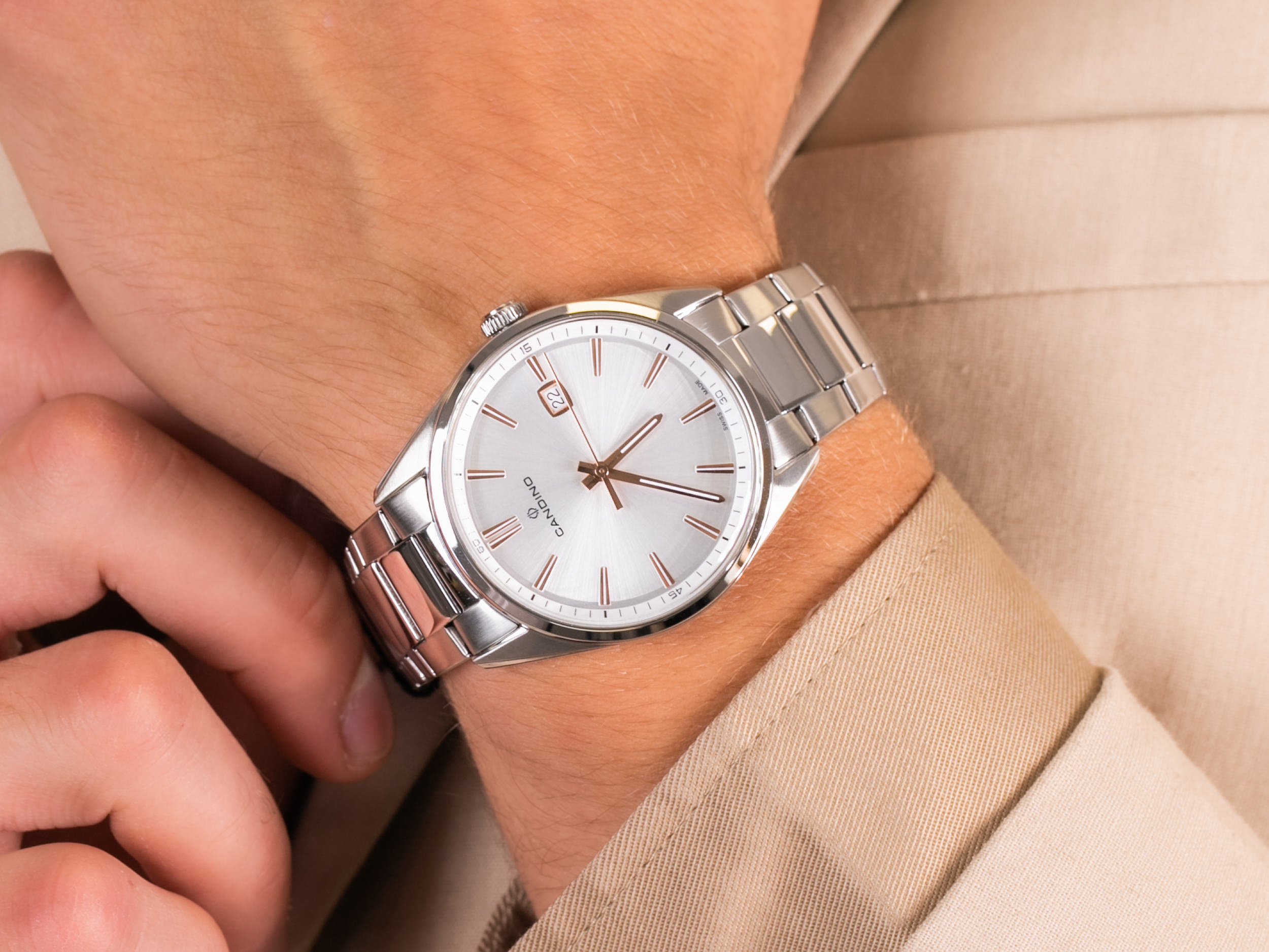 Candino C4621-1 zegarek klasyczny GENTS CLASSIC TIMELESS - miniatura 4