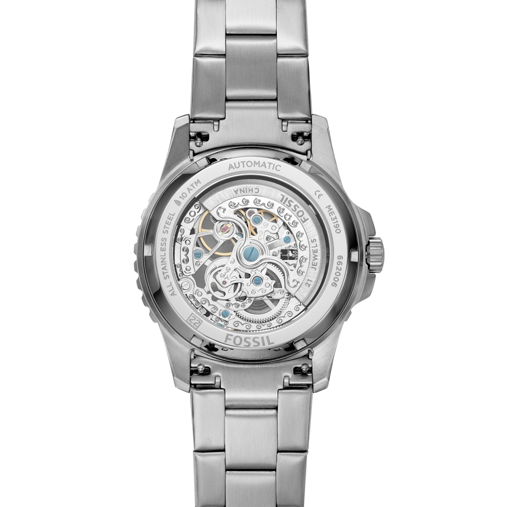 Fossil ME3190 FB-01 AUTOMATIC zegarek klasyczny FB-01 - miniatura 4