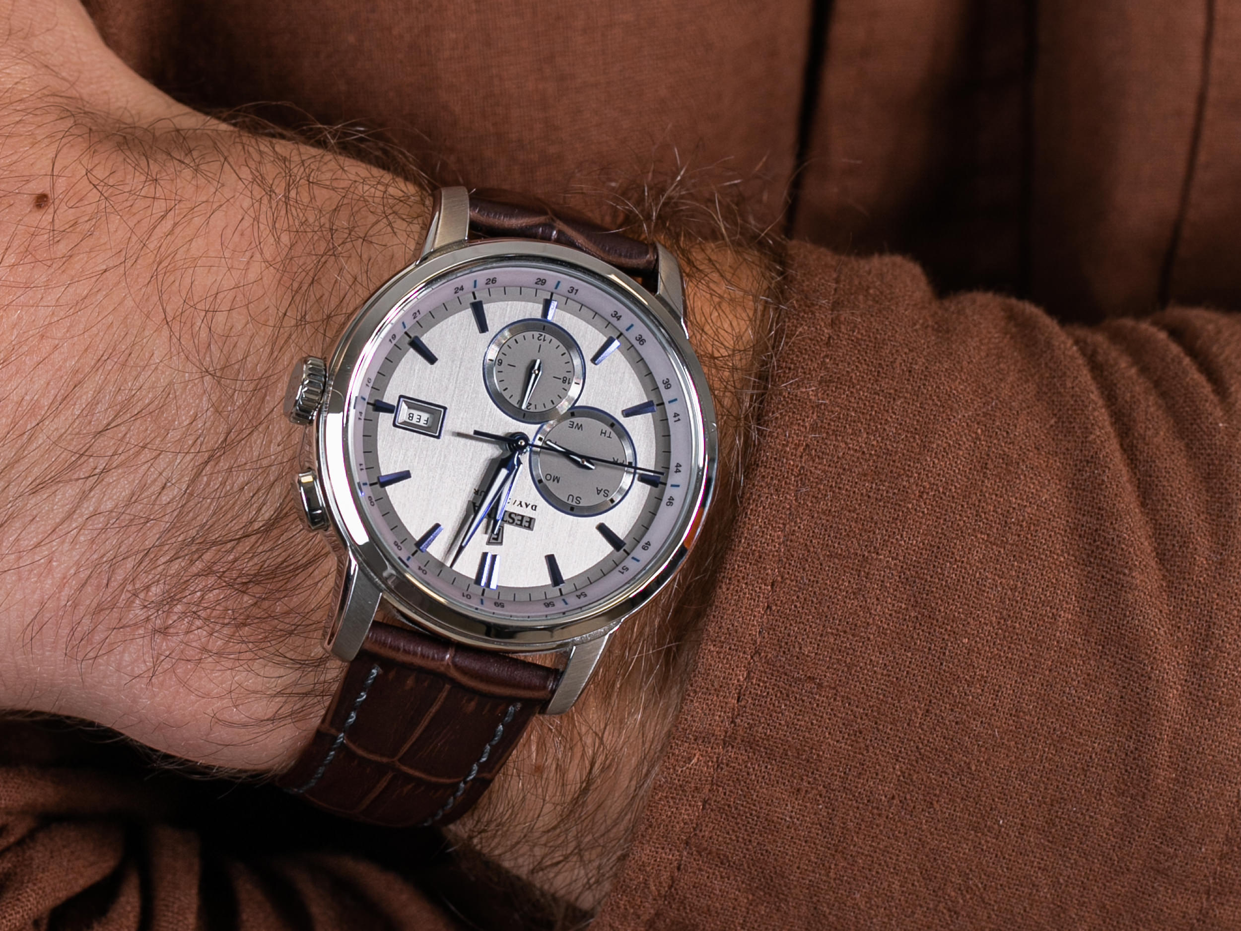 Festina F20280-2 Multifunction zegarek klasyczny Retro - miniatura 4