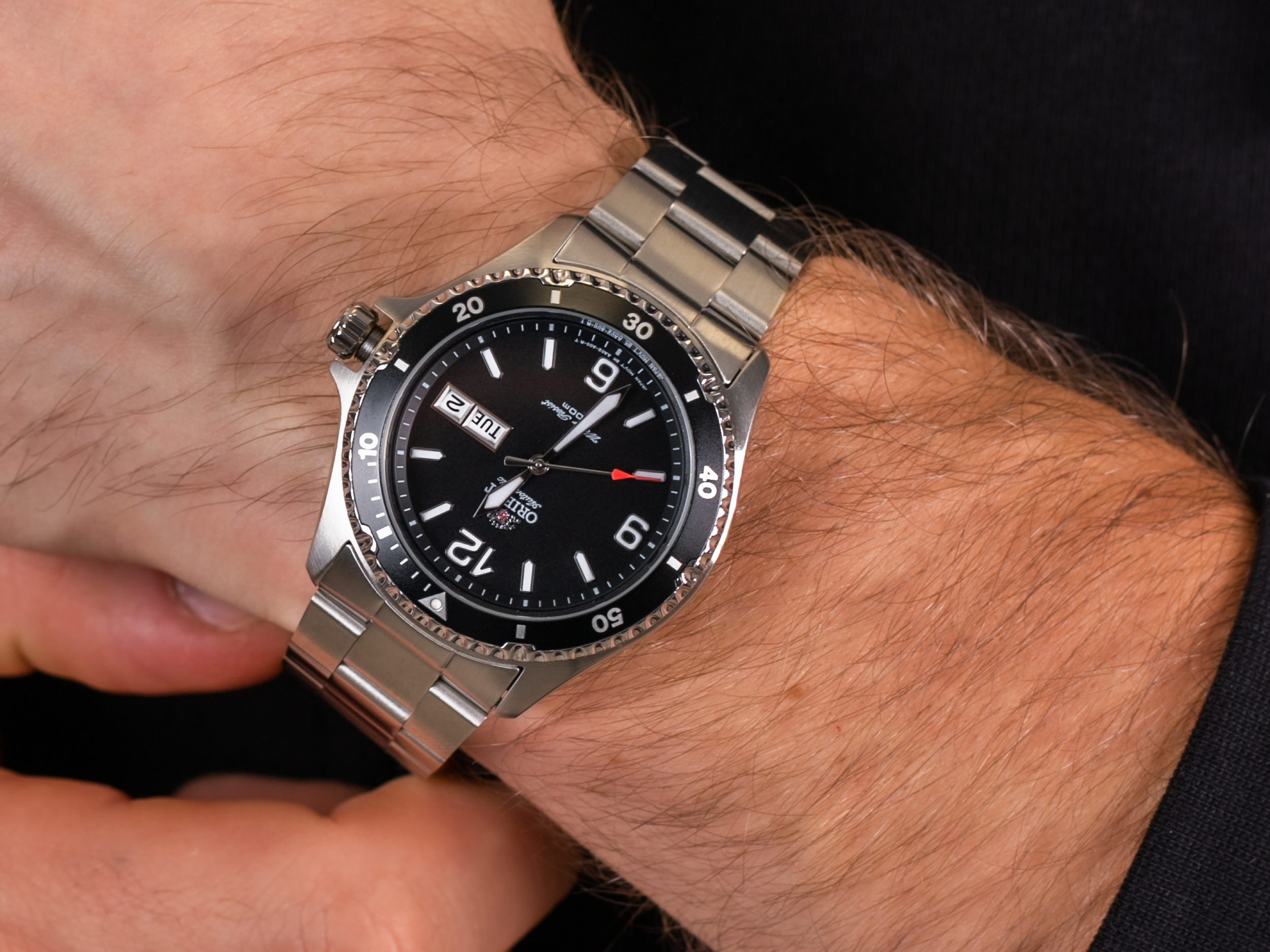 Orient FAA02001B9 Mako II zegarek klasyczny Sports - miniatura 4