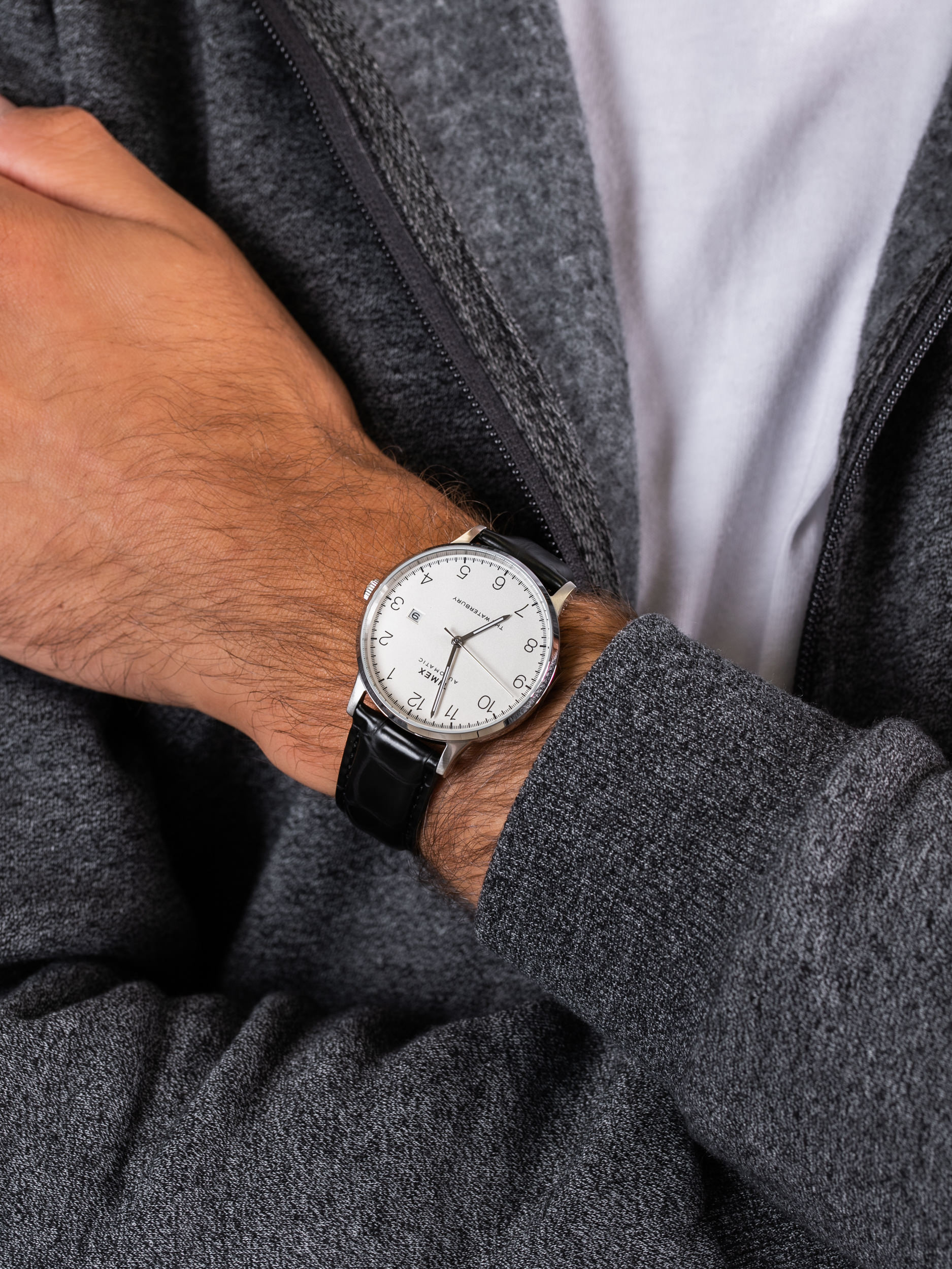 Timex TW2T69900 męski zegarek Waterbury pasek - miniatura 3