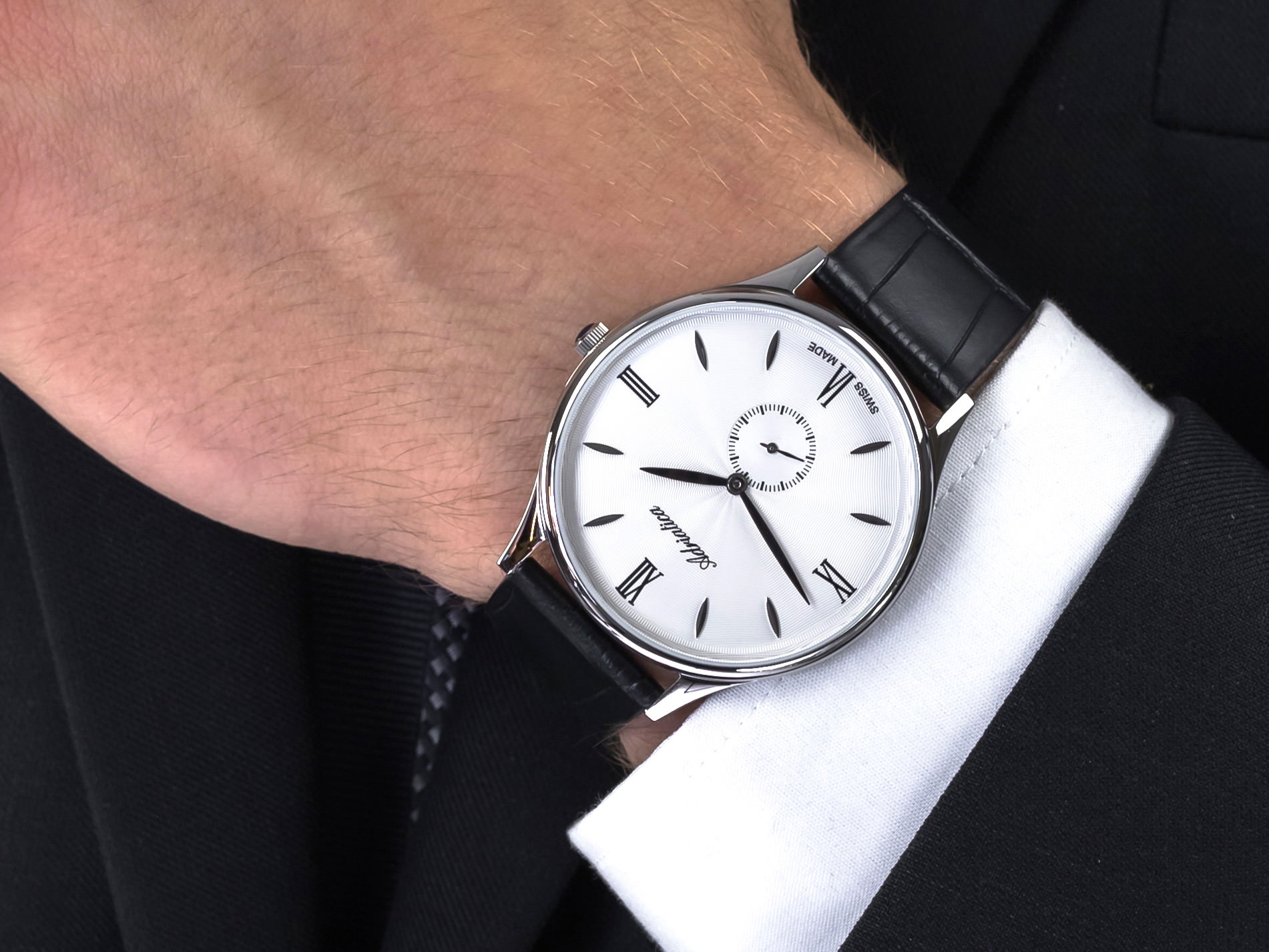 Adriatica A1230.5263QXL Classic zegarek klasyczny Pasek